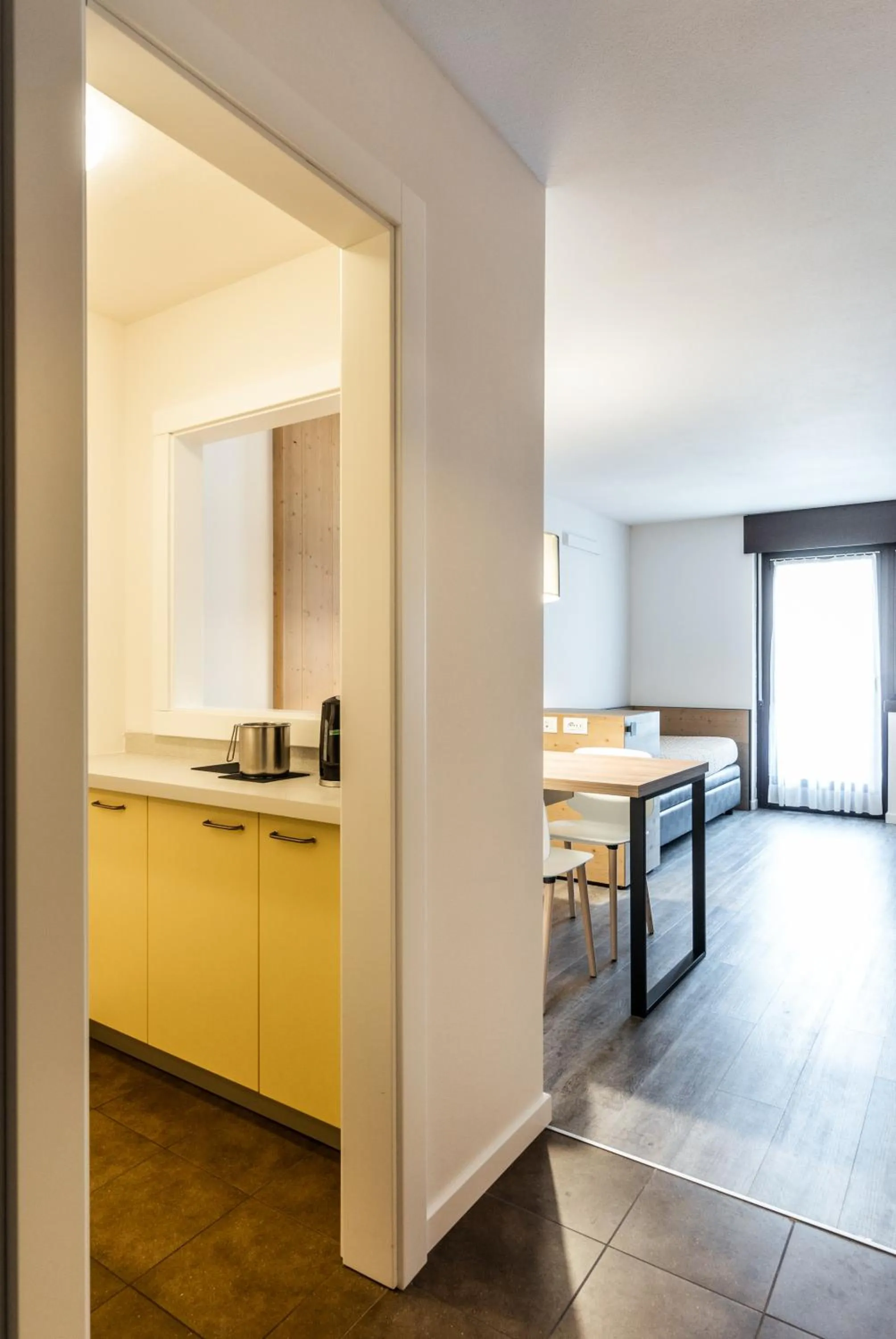 Kitchen or kitchenette in Residence Lastei