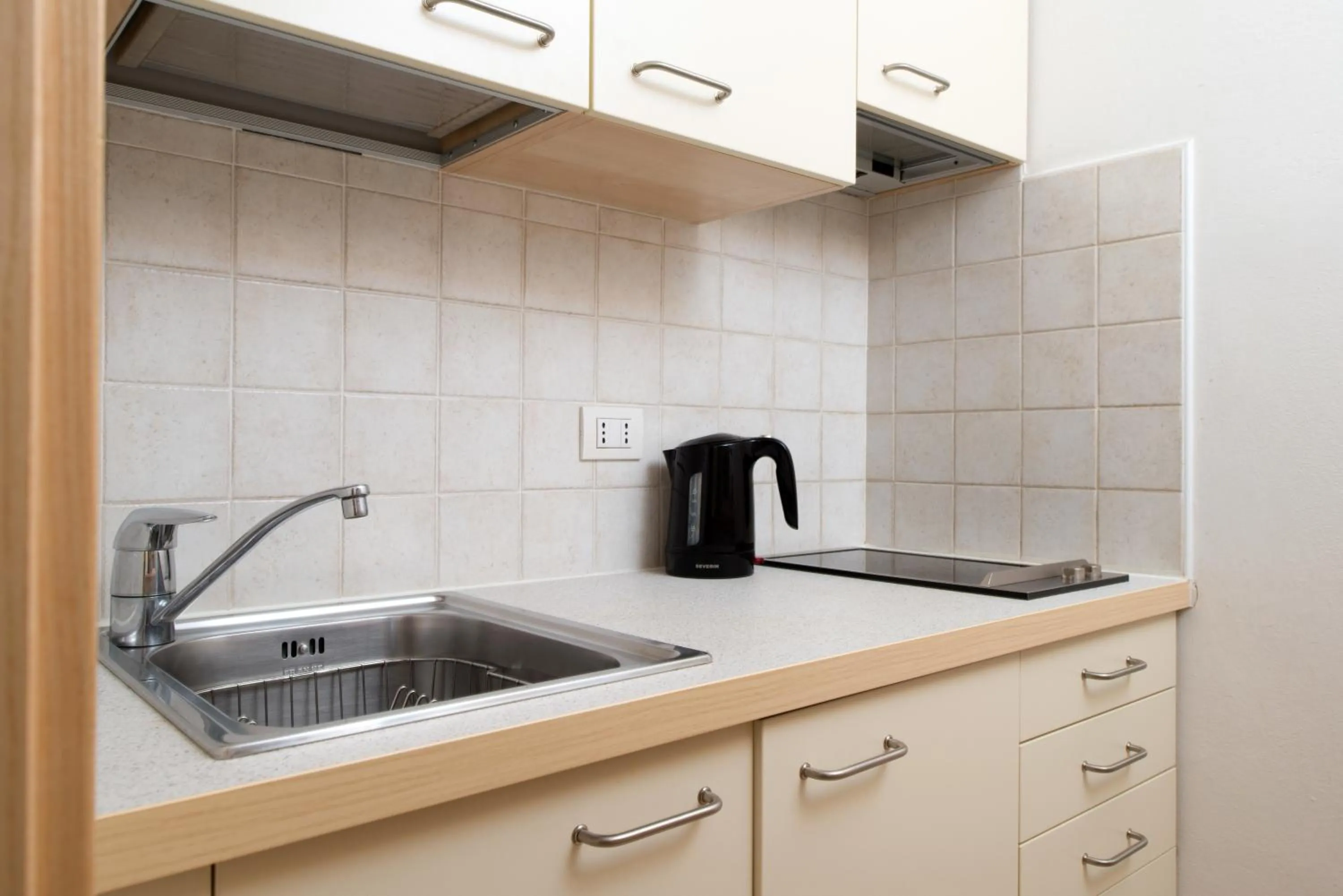 Kitchen or kitchenette in Residence Lastei