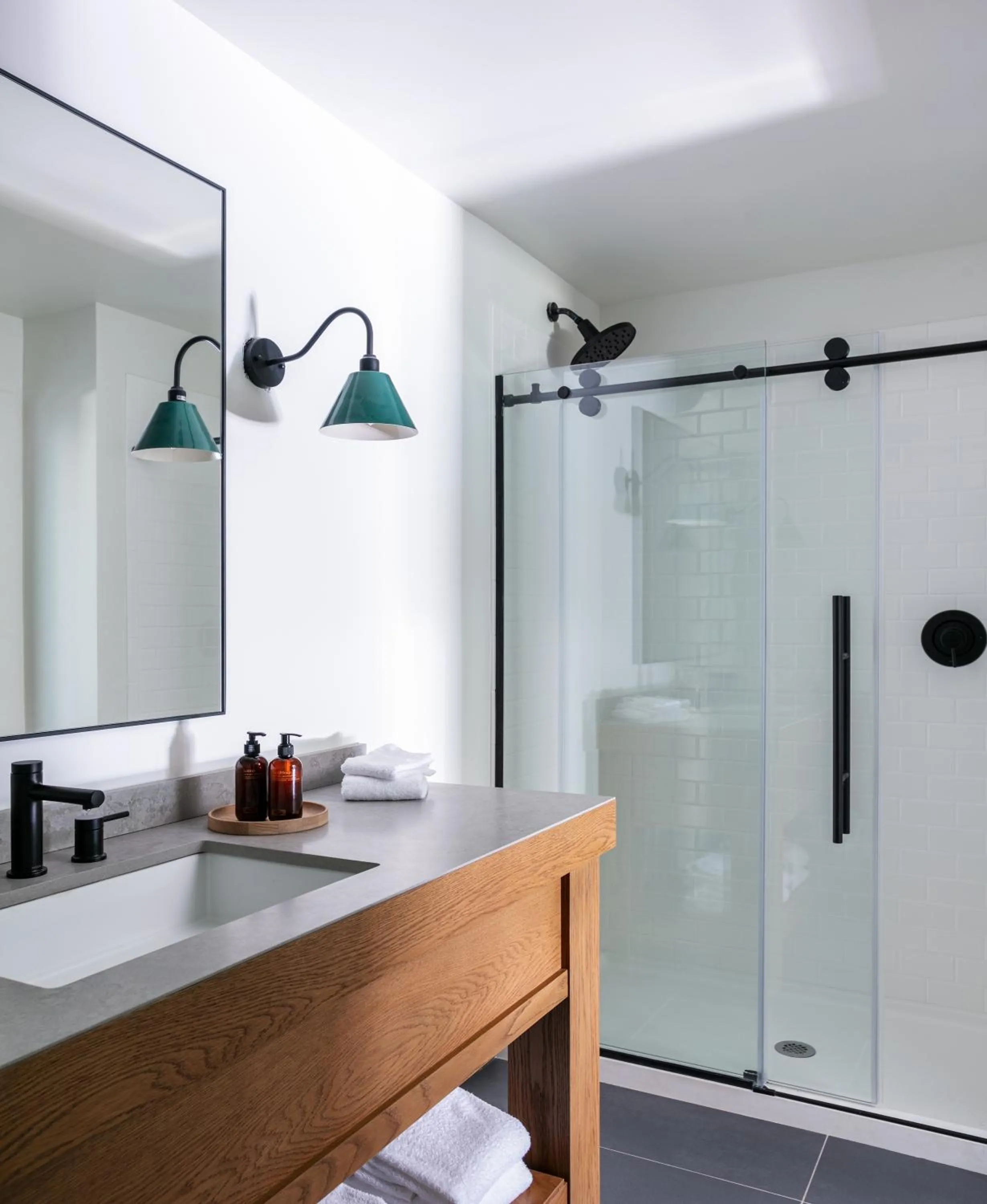 Shower in Outbound Stowe