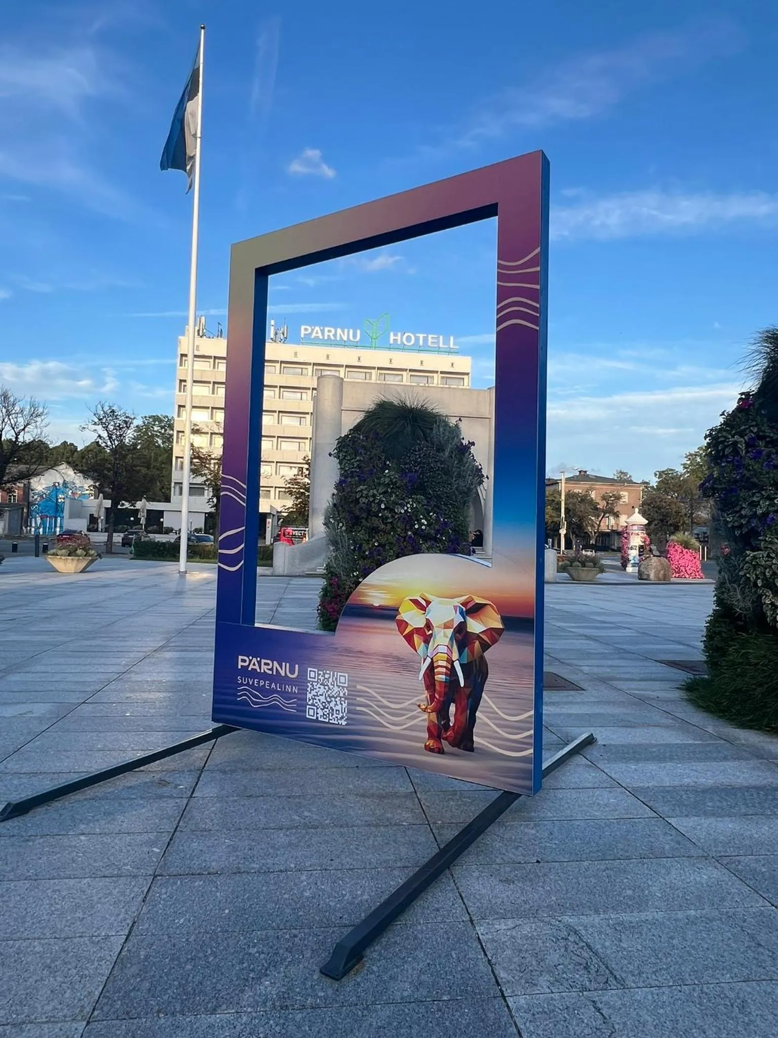 Street view in Pärnu Hotel
