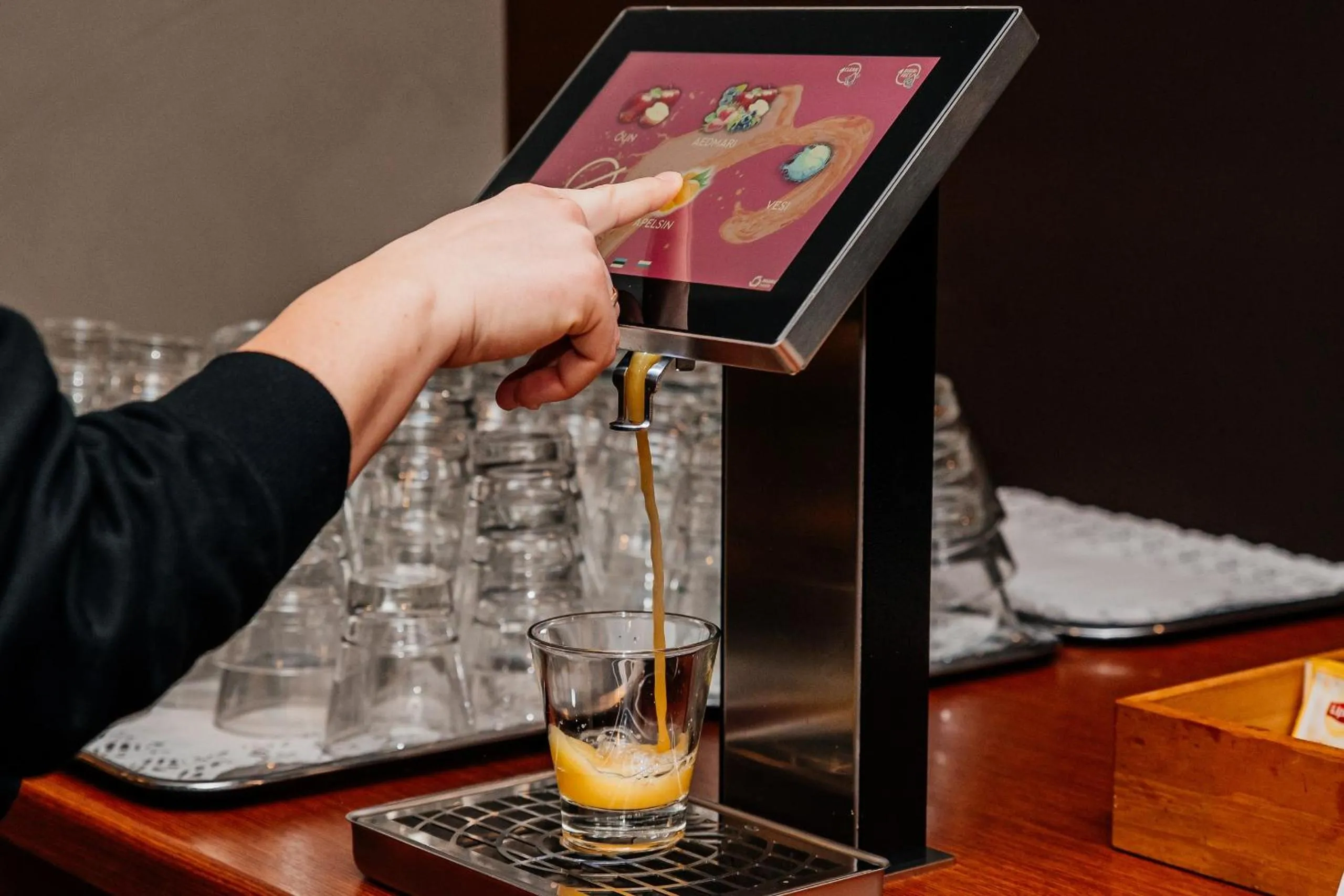 Food and drinks in Pärnu Hotel