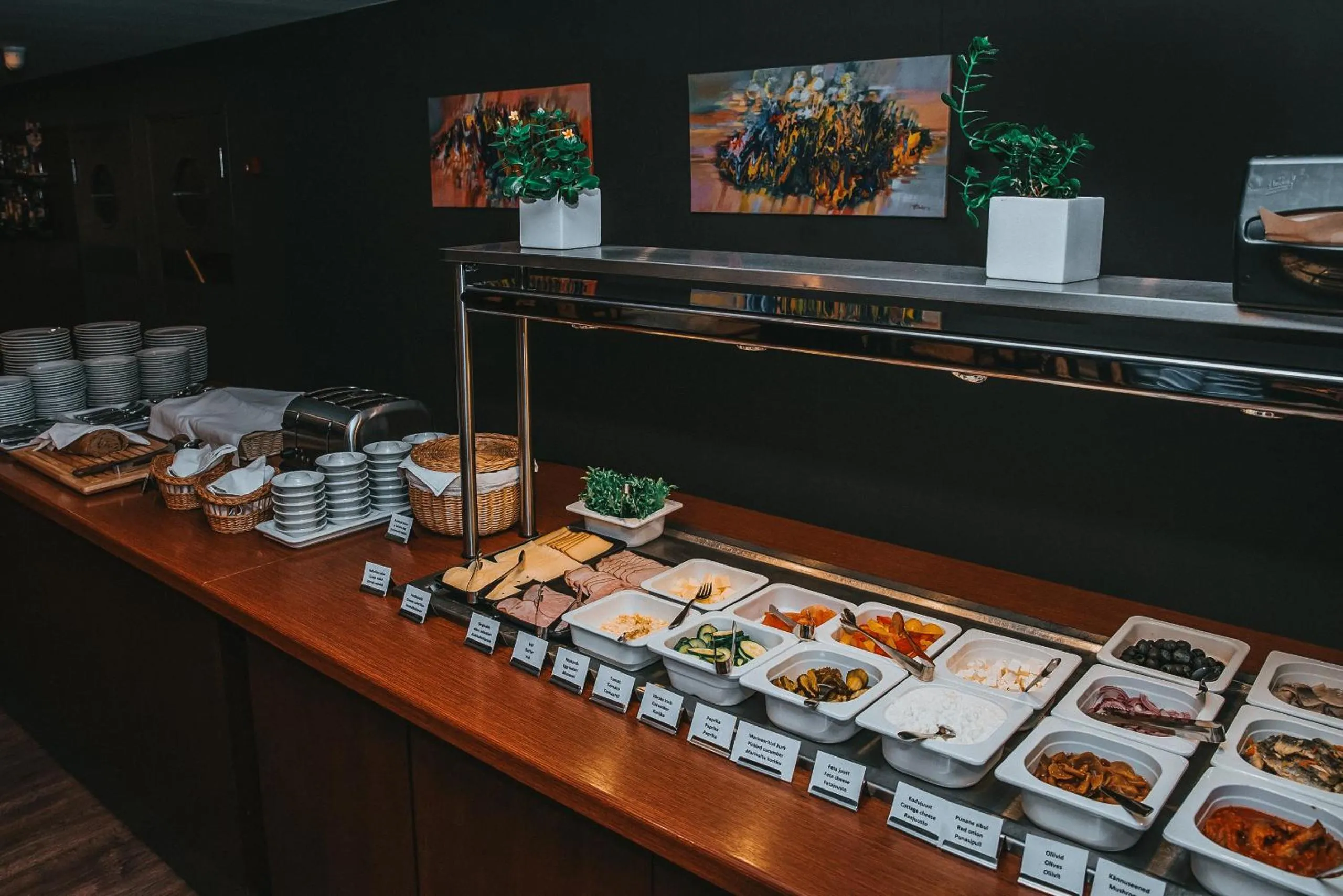 Food and drinks in Pärnu Hotel