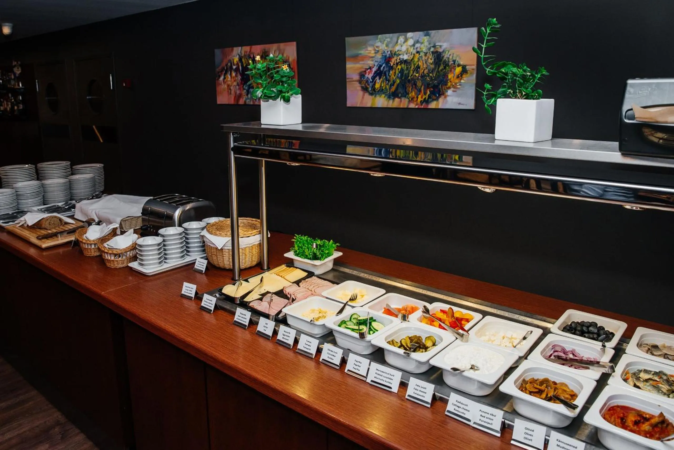 Food and drinks in Pärnu Hotel