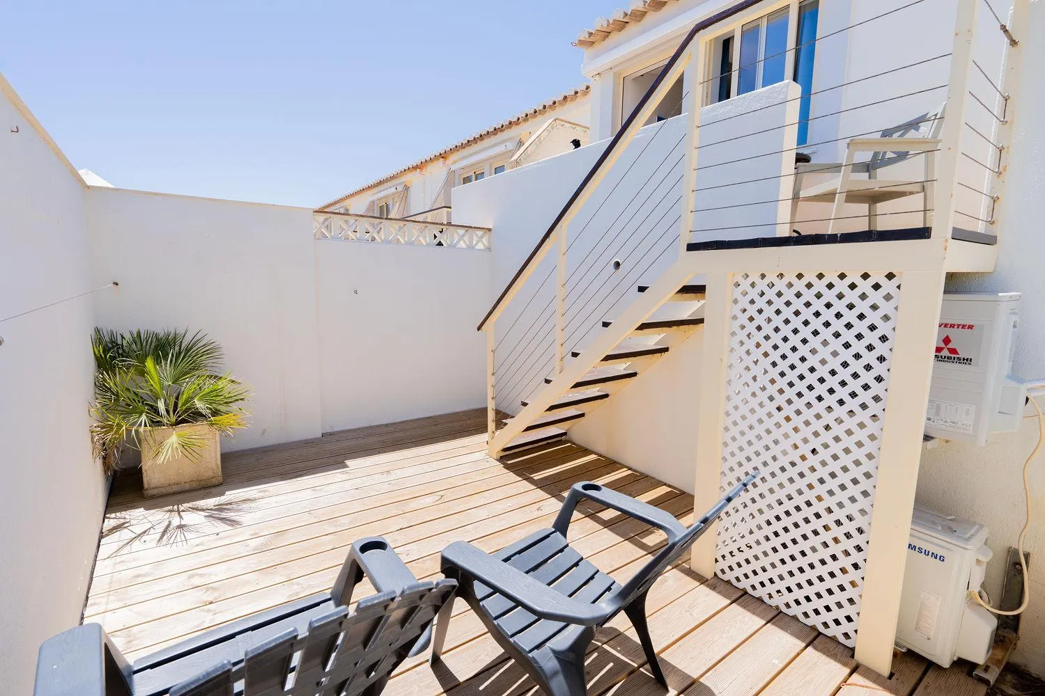 Balcony/Terrace in Luz Beach Apartments