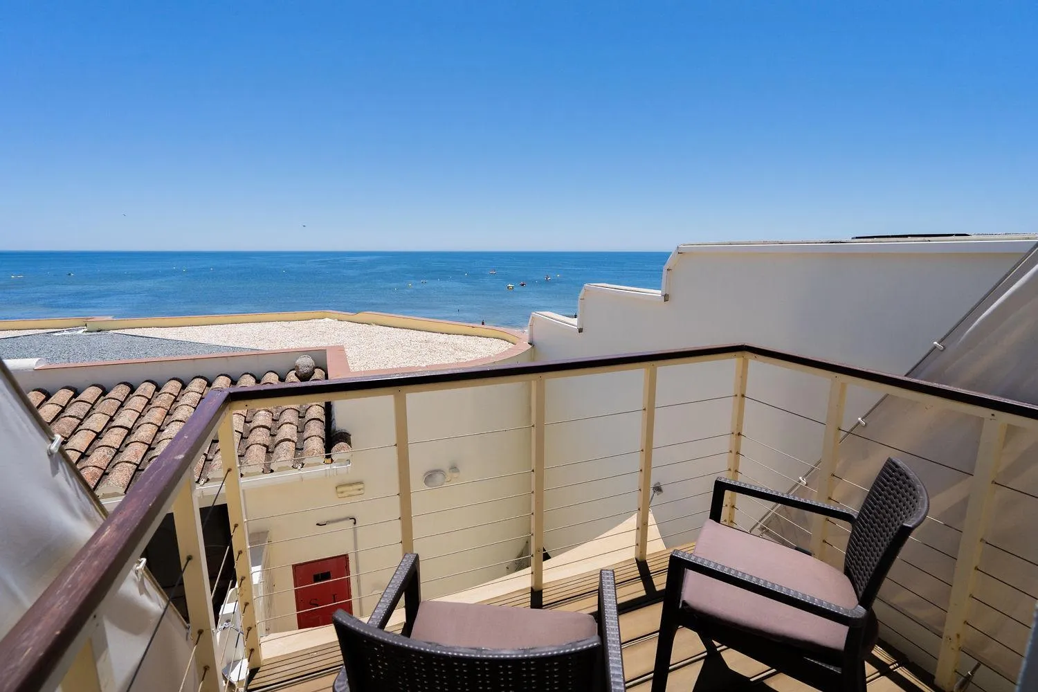 Balcony/Terrace in Luz Beach Apartments