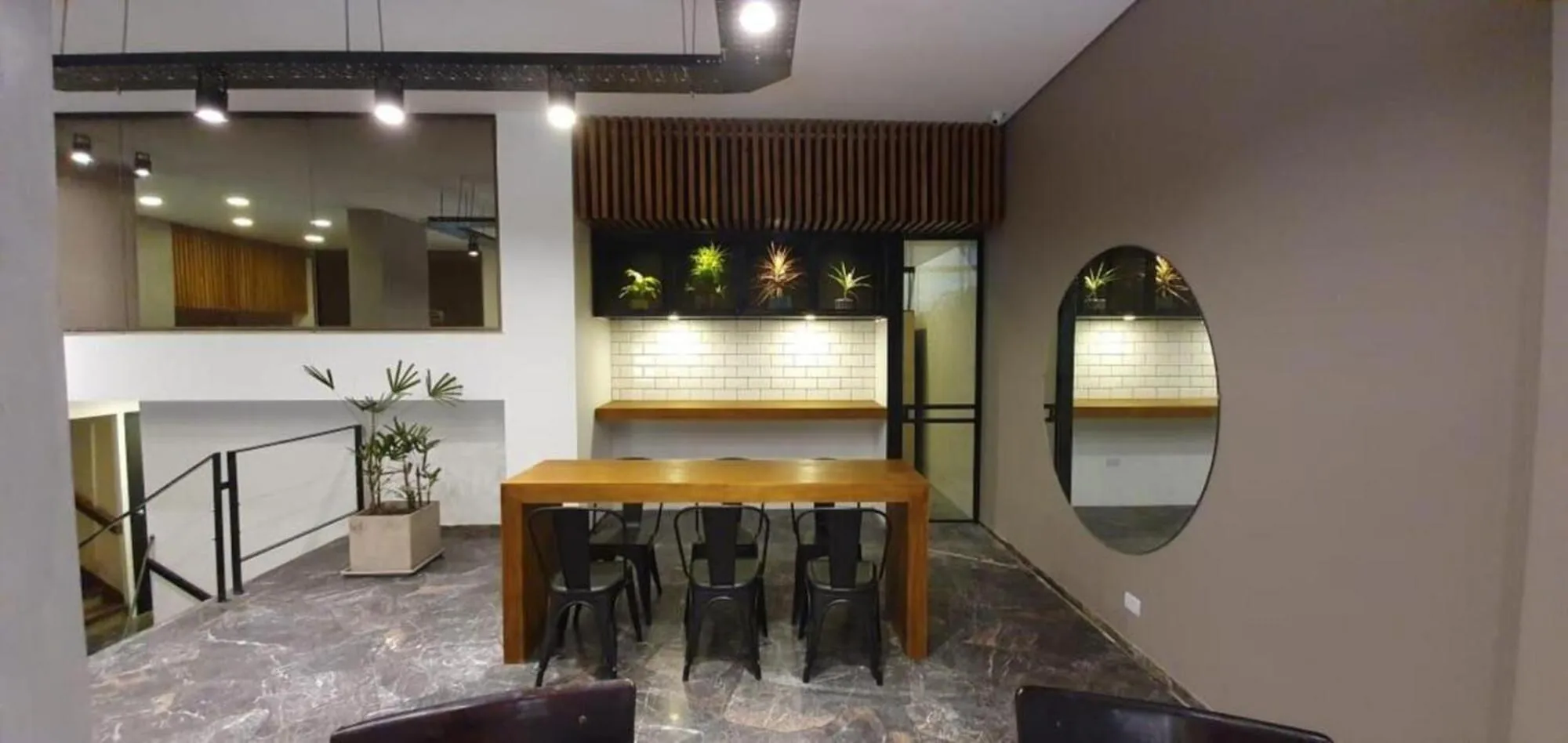 Living room in Hotel Mendoza