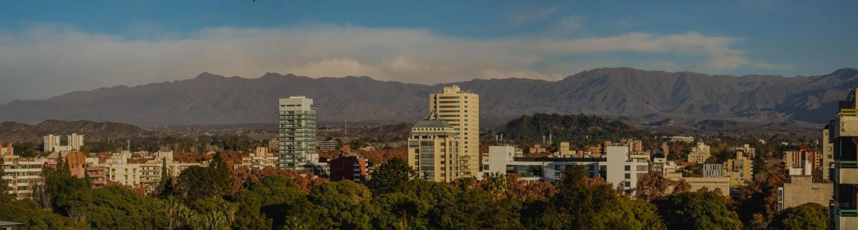 City view in Hotel Mendoza