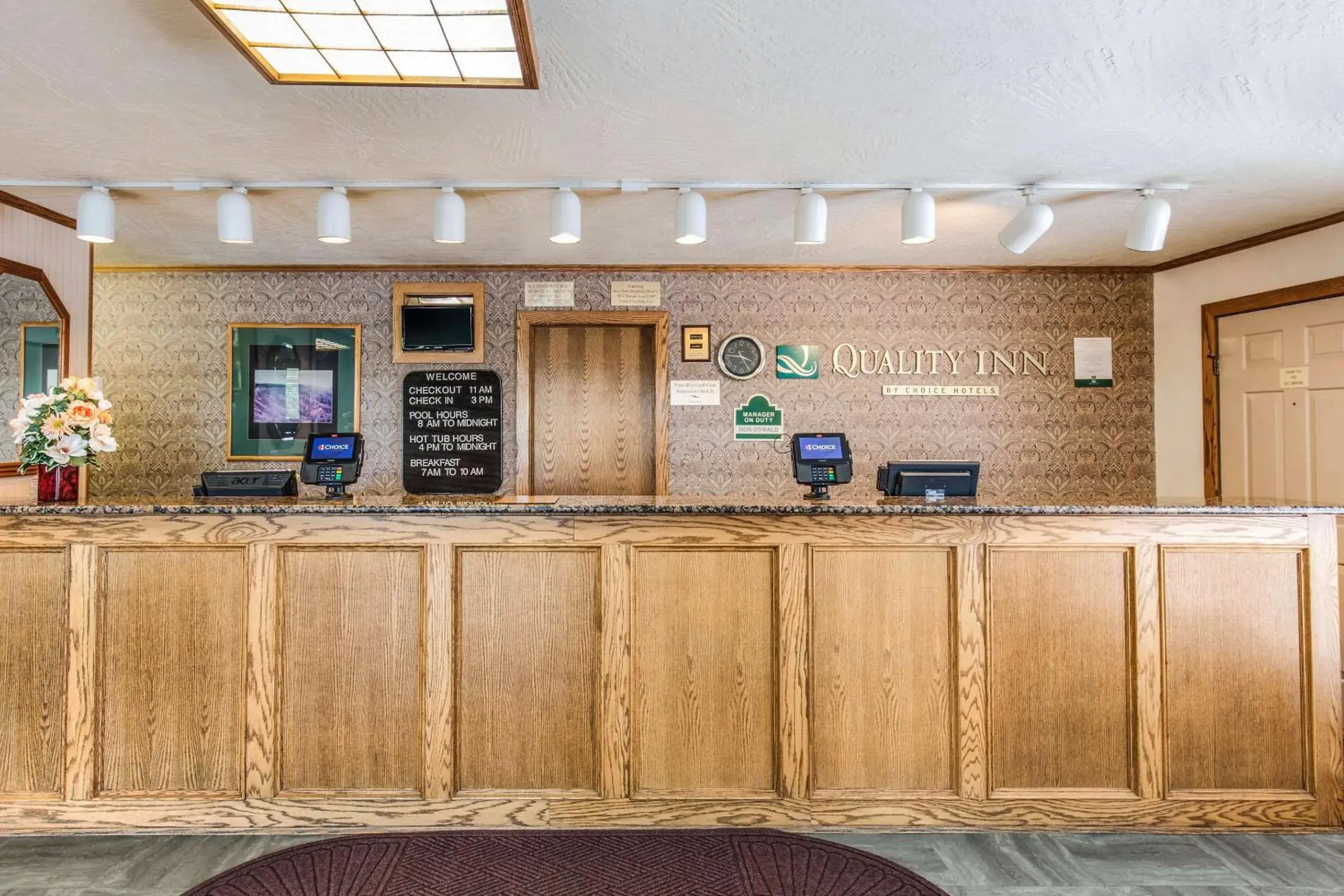 Lobby or reception in Quality Inn Cedar City - University Area Lobby or reception in Quality Inn Cedar City - University Area