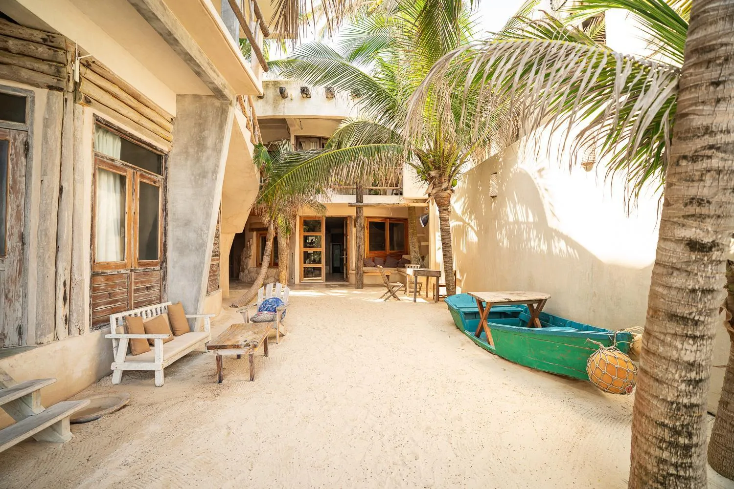 Property building in La Posada del Sol Boutique Hotel Tulum