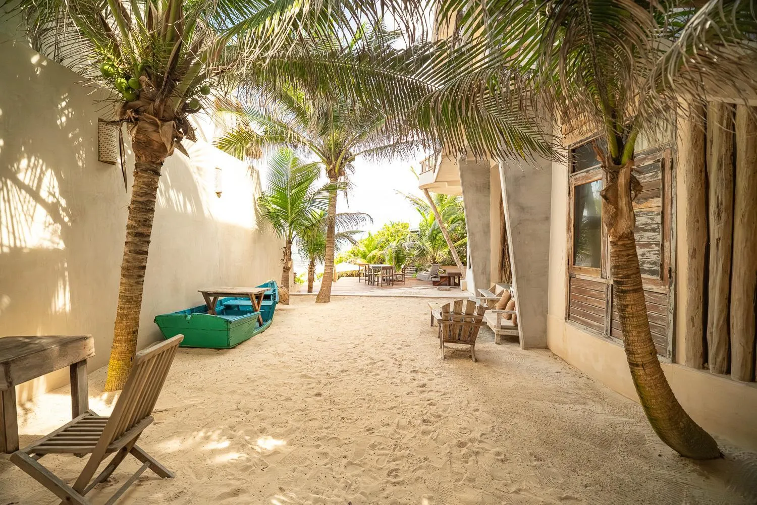 Property building in La Posada del Sol Boutique Hotel Tulum