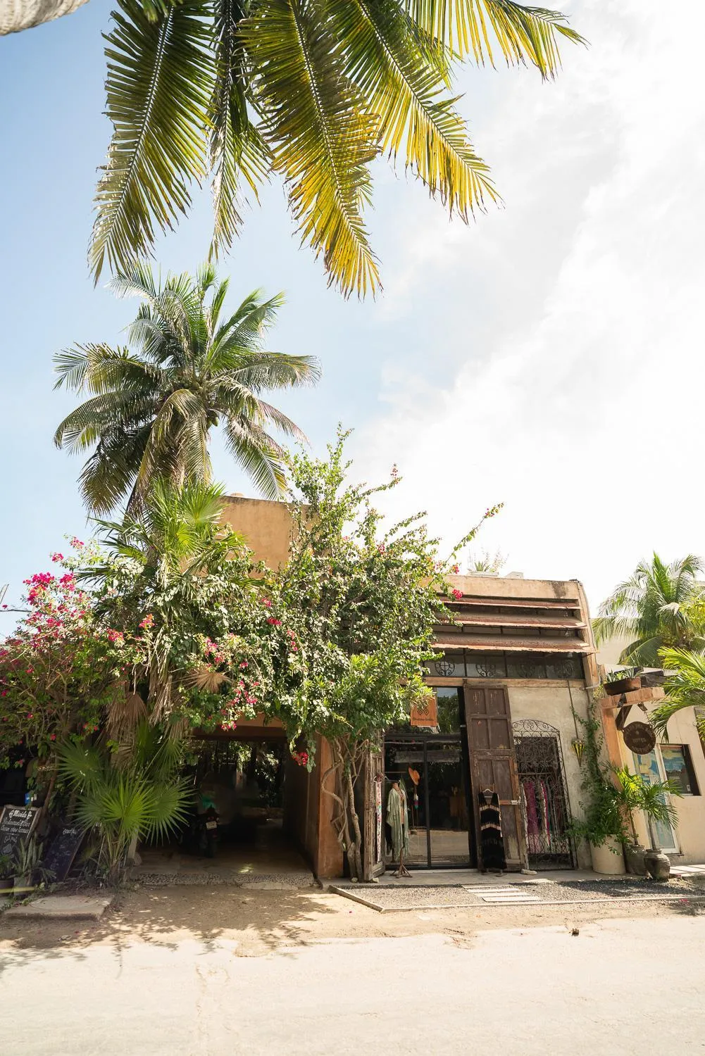Facade/entrance in La Posada del Sol Boutique Hotel Tulum
