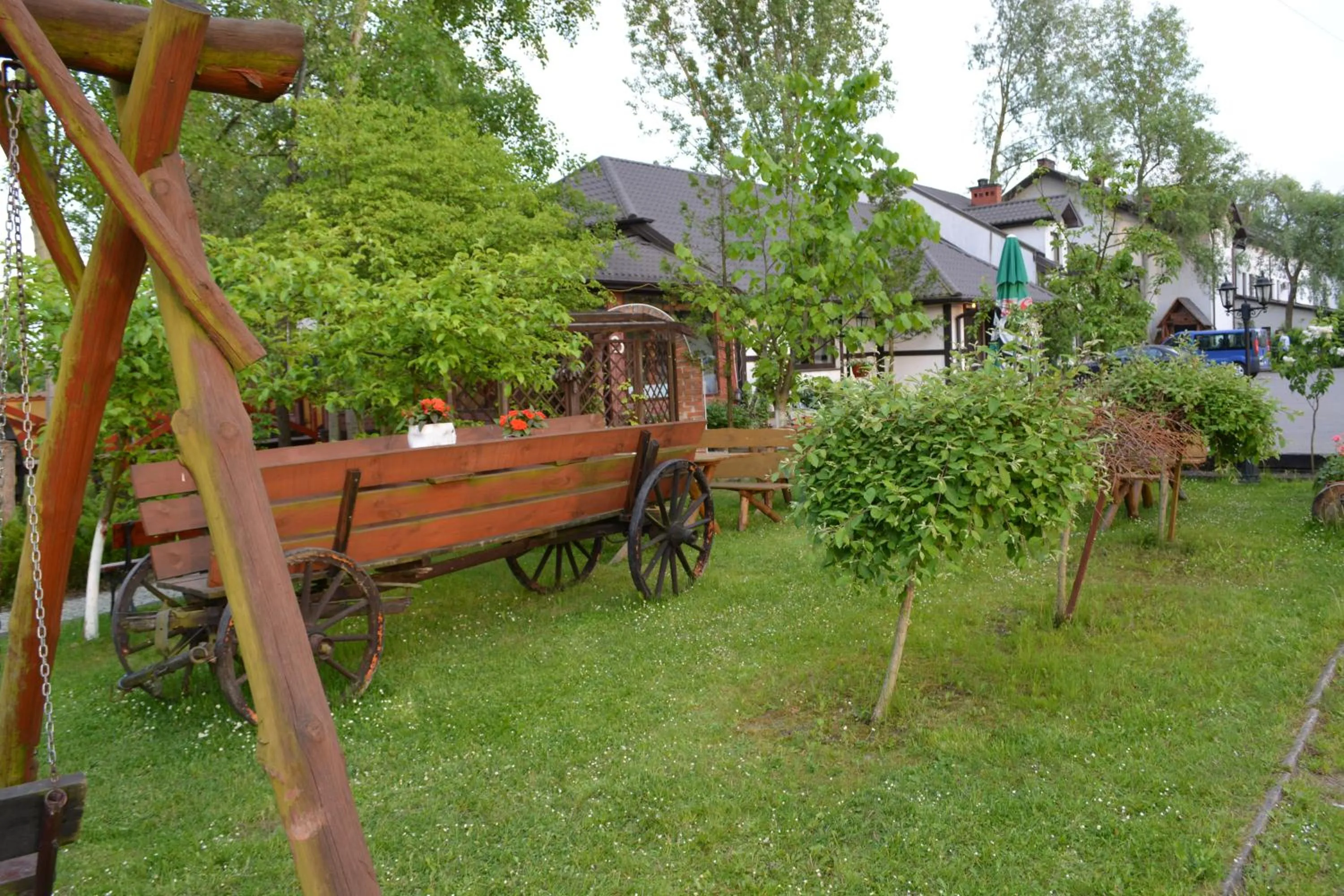 Garden in Hotel Stawisko Klaudyn