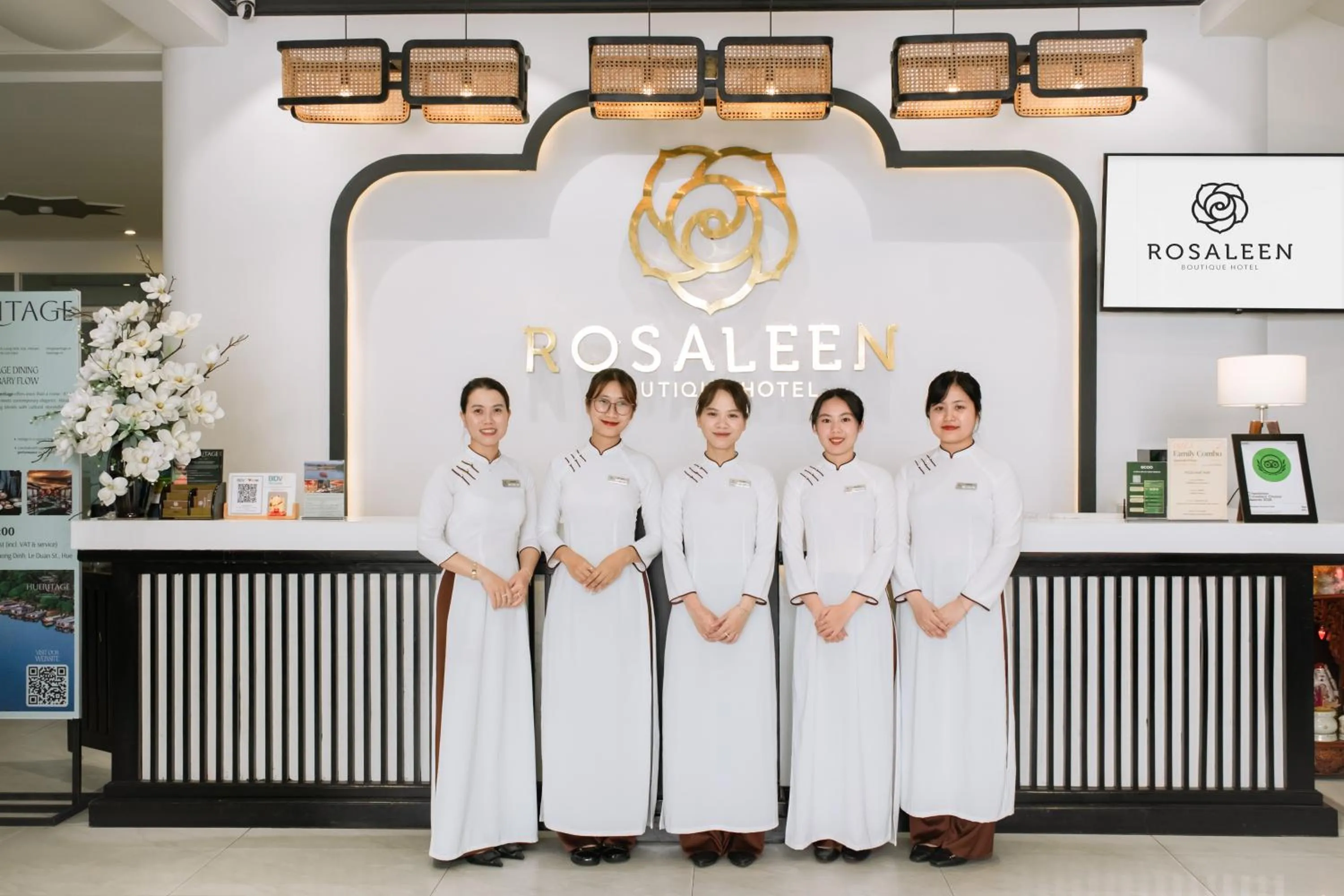 Staff in Rosaleen Boutique Hotel