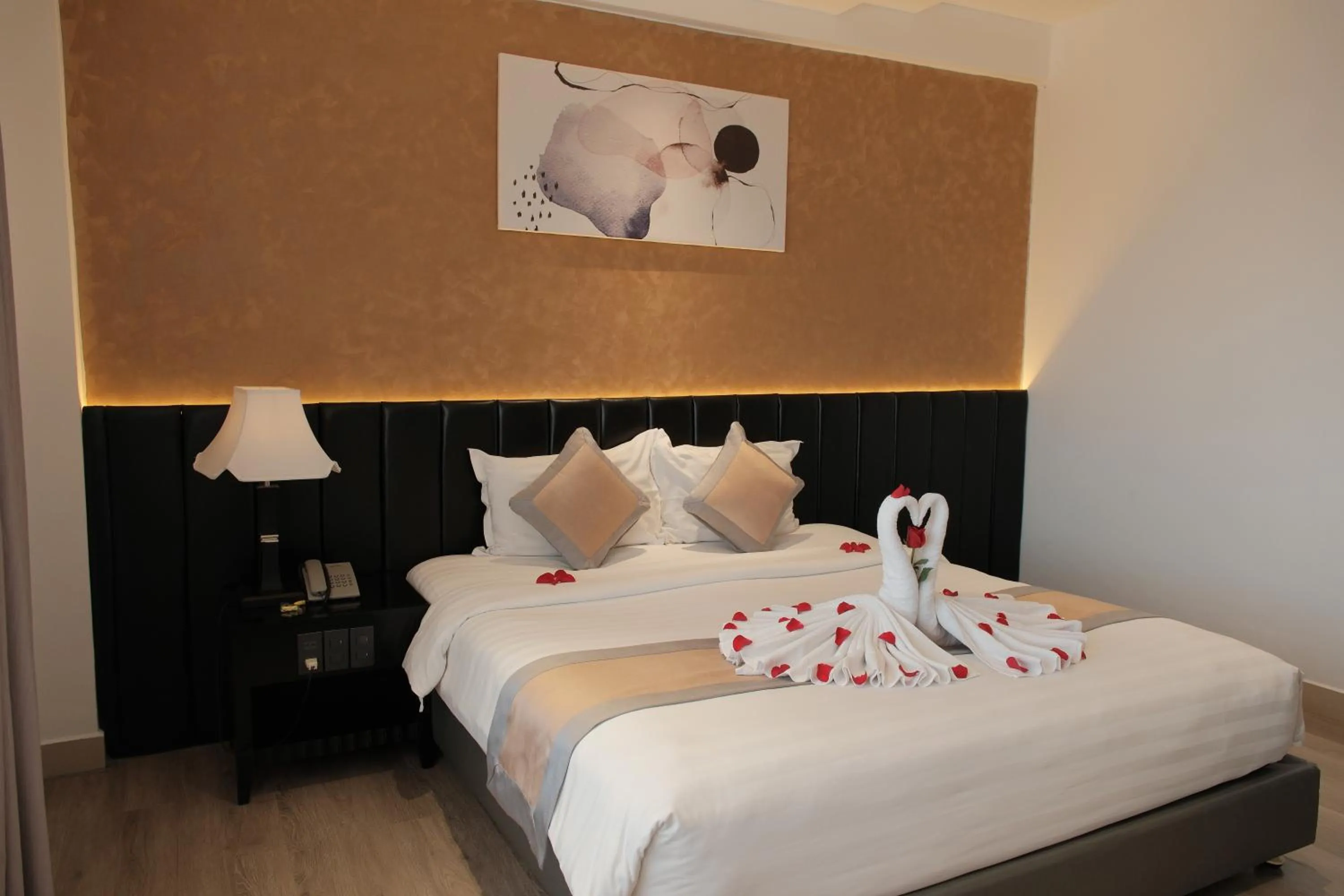 Bed in Rosaleen Boutique Hotel