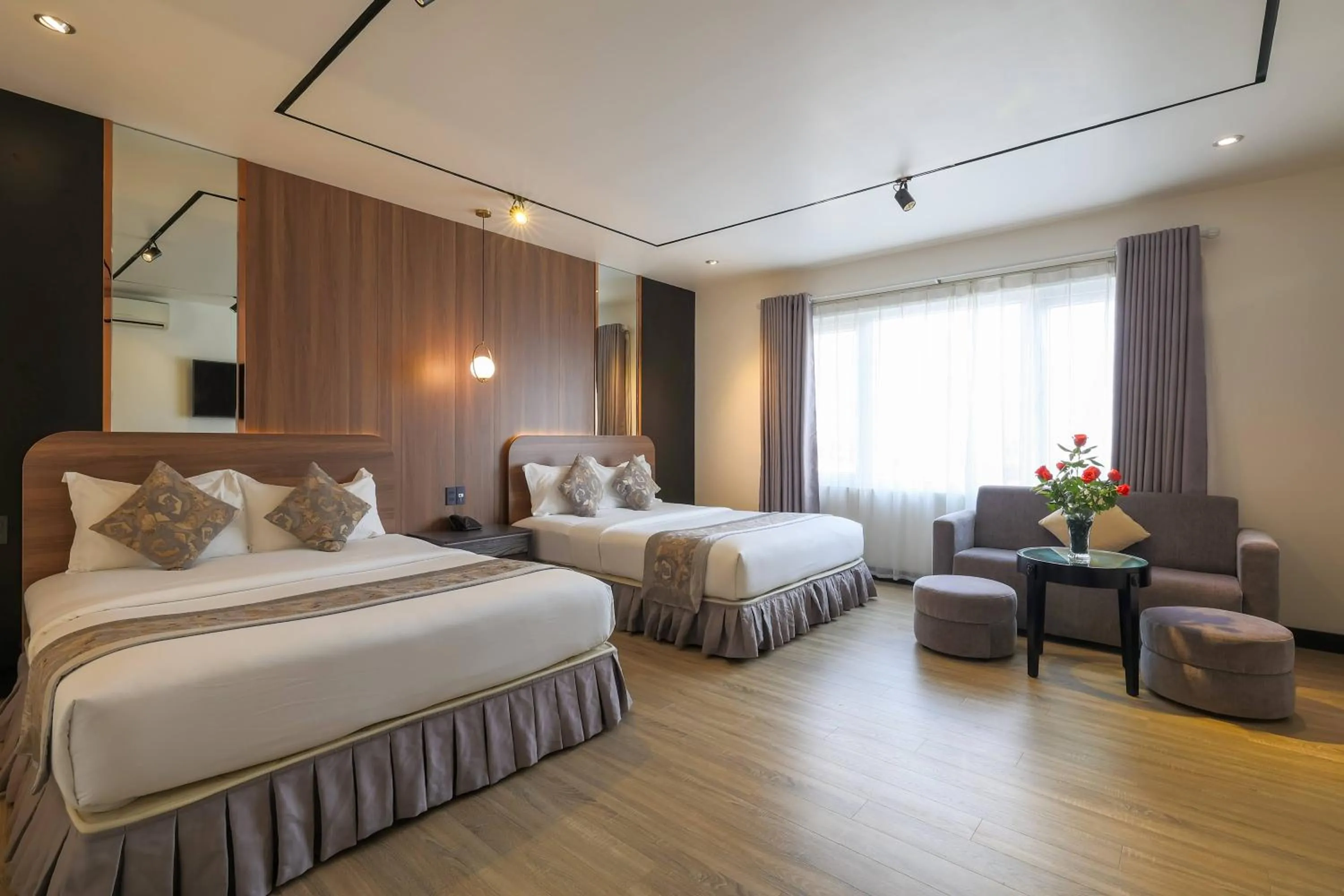 Bed in Rosaleen Boutique Hotel