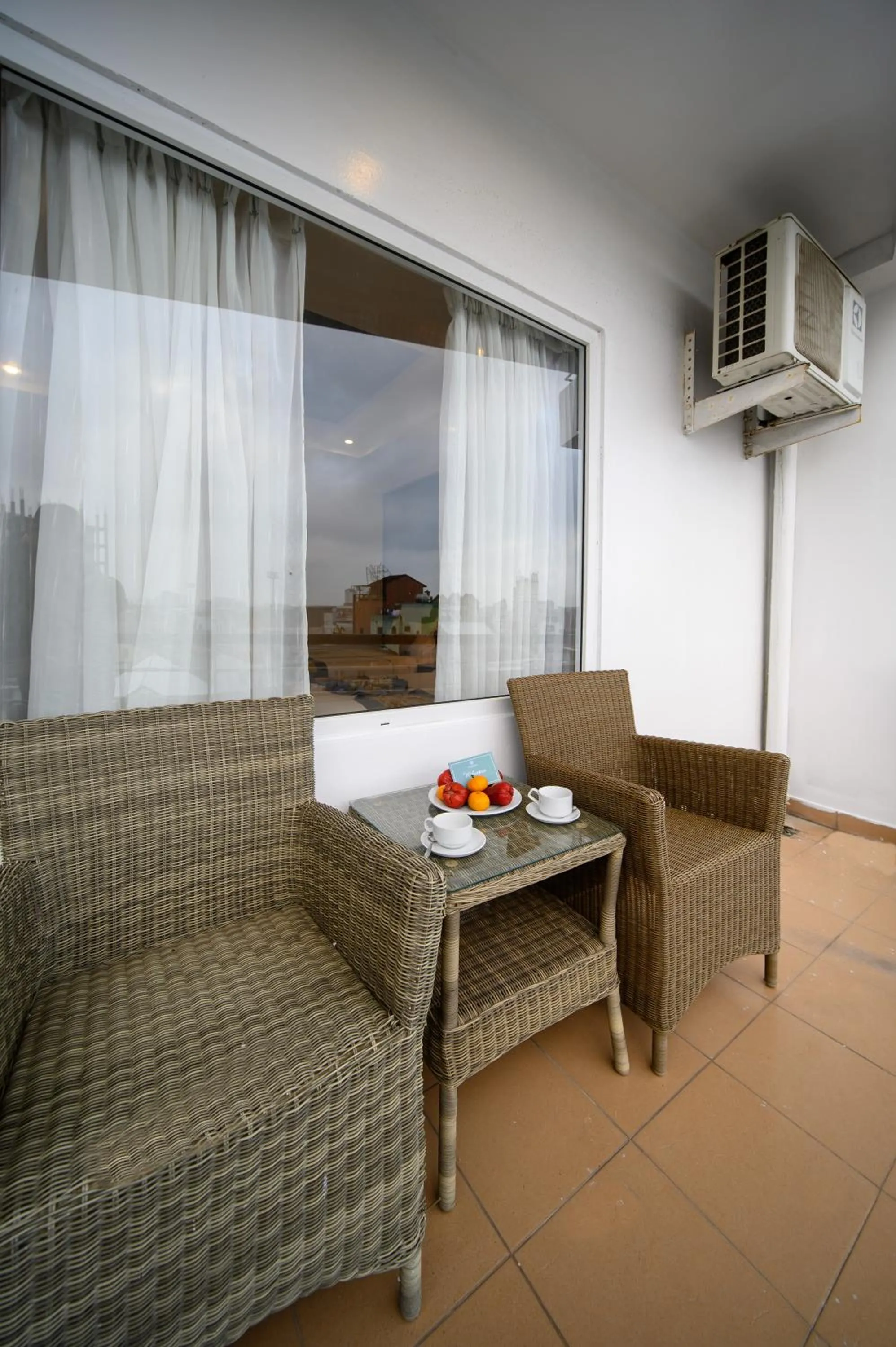 Balcony/Terrace in Rosaleen Boutique Hotel