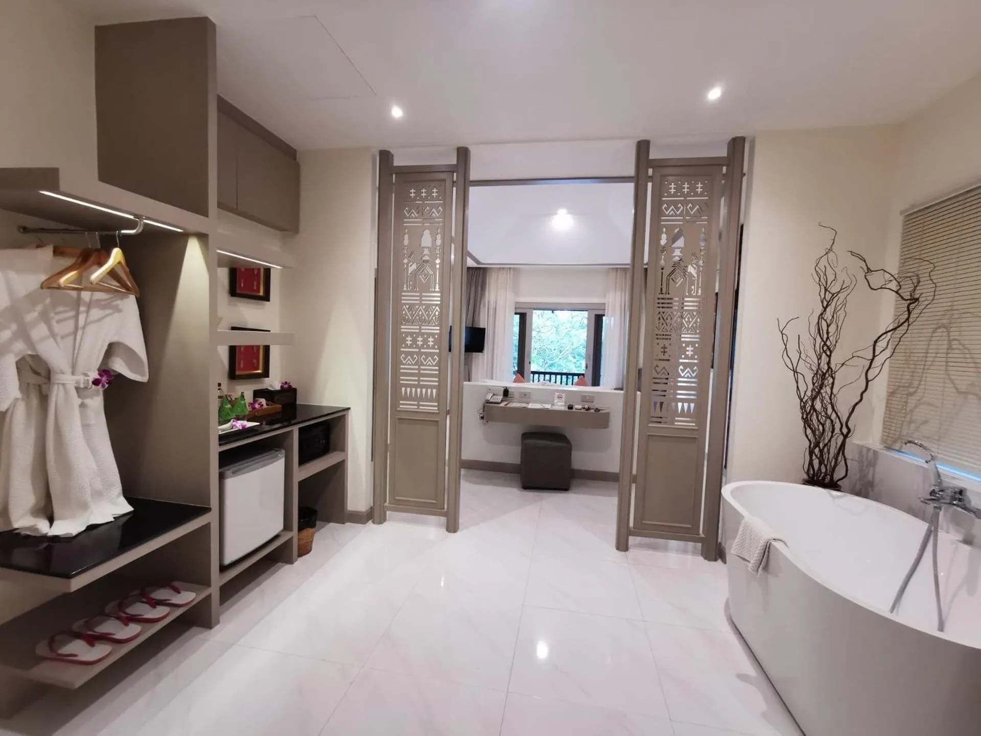 Bathroom in Lanna Dusita Riverside Boutique Resort