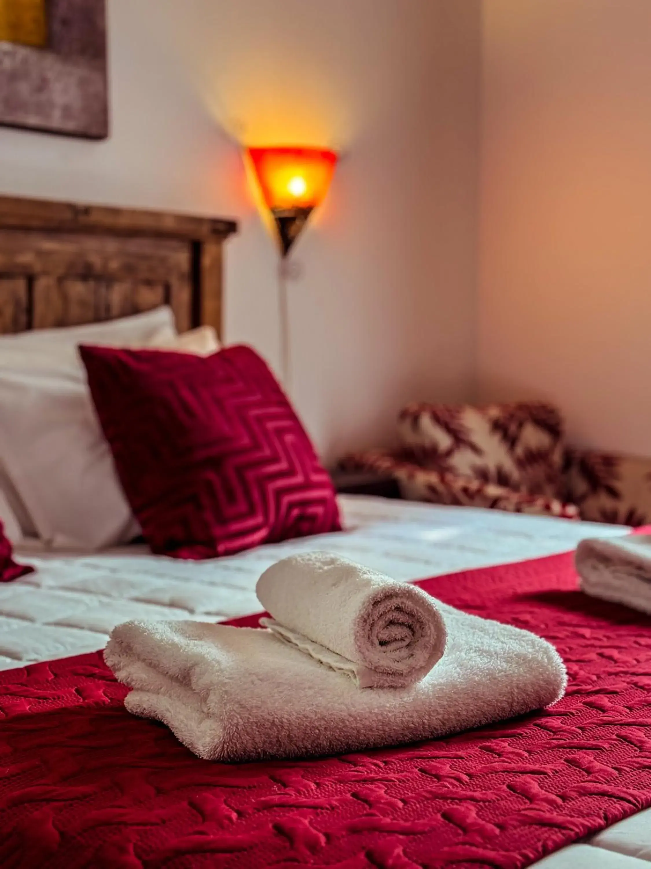 Bed in Avalon Resort Bed in Avalon Resort