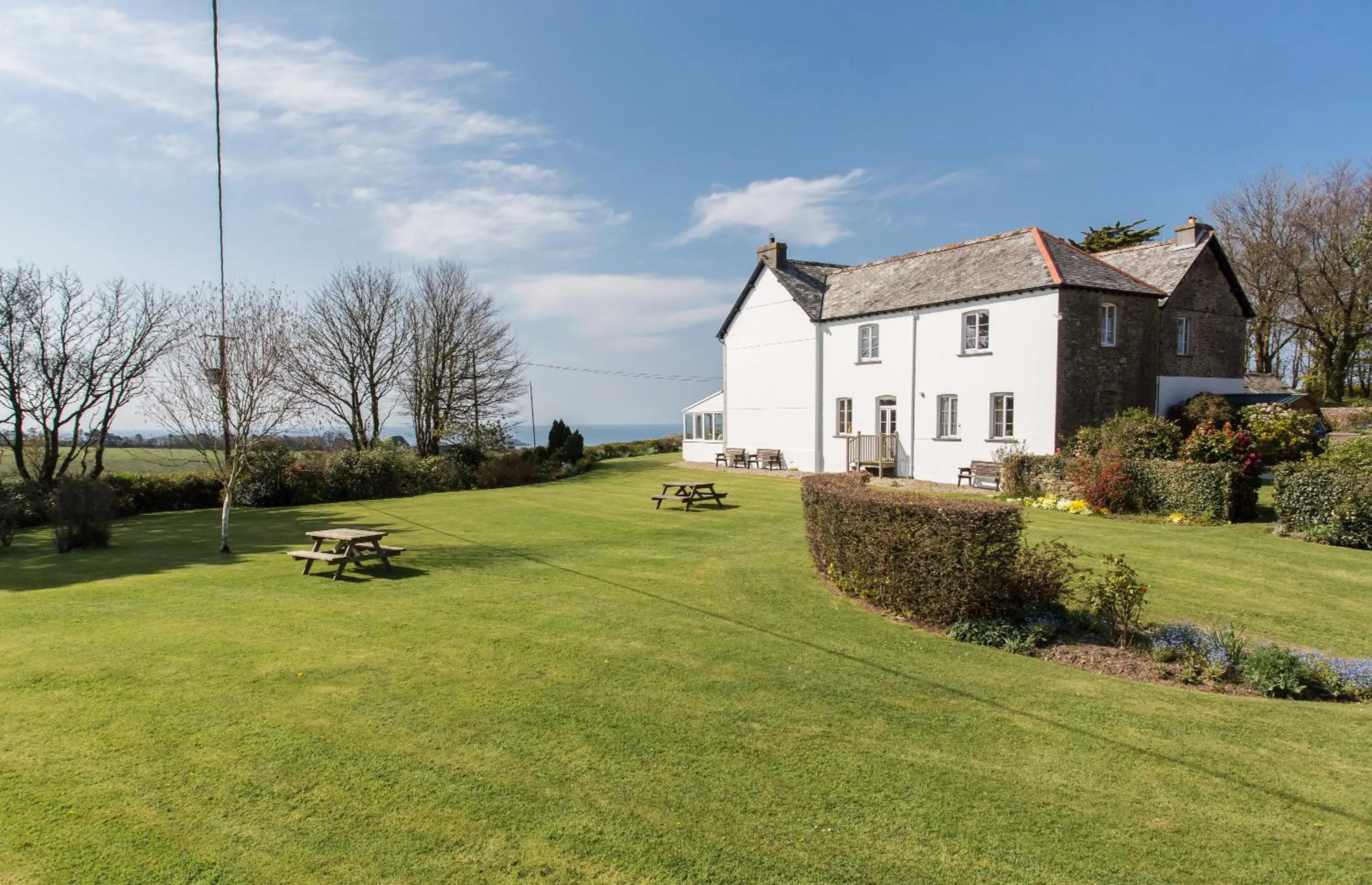 Garden in Bucklawren Farm