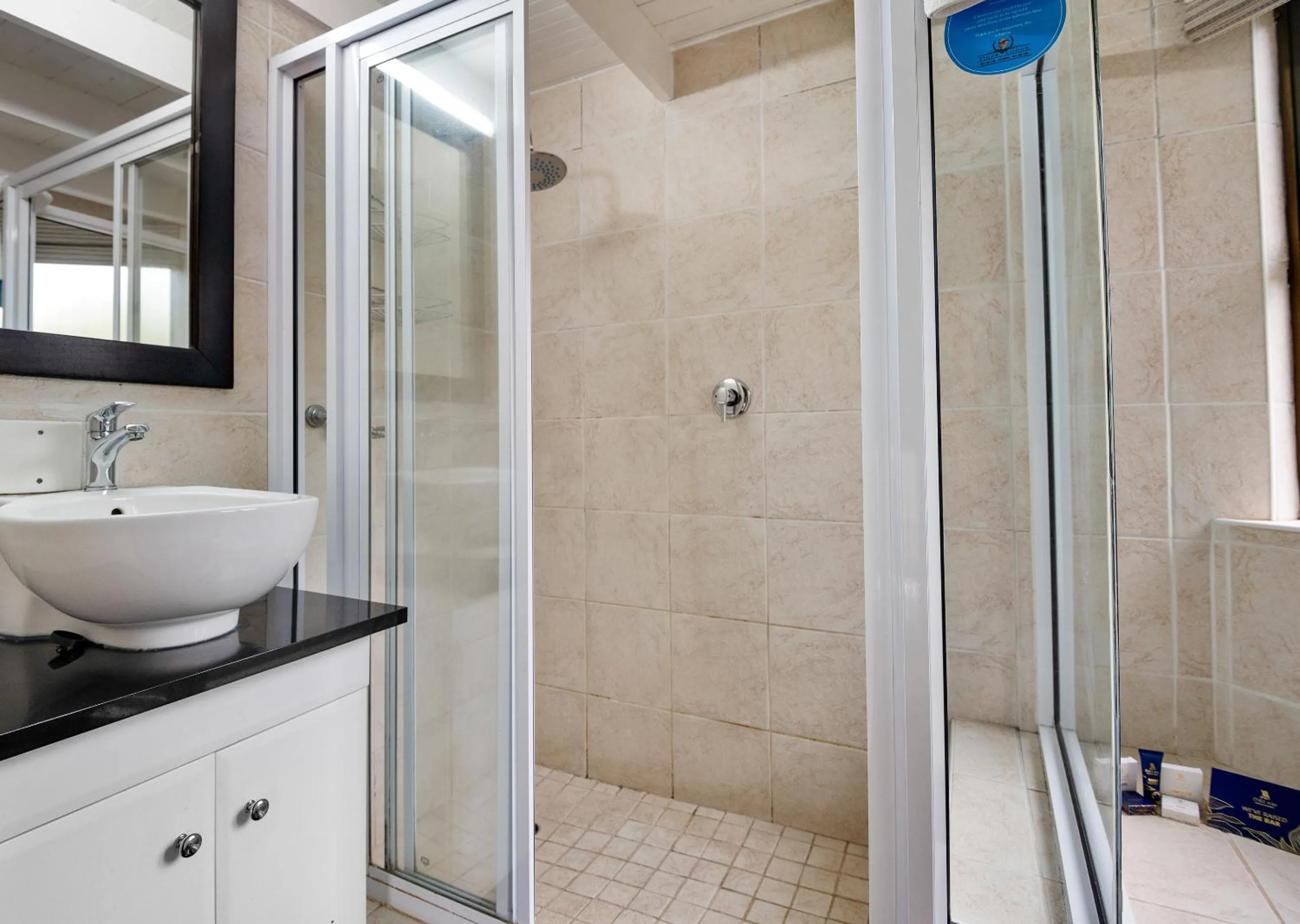 Shower in Jozini Tiger Lodge & Spa by Dream Resorts