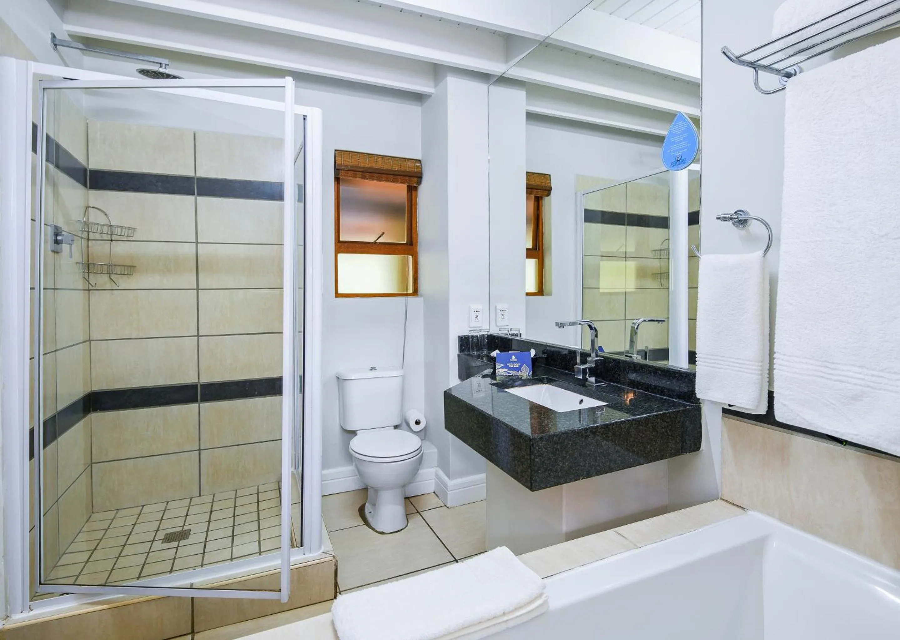 Shower in Jozini Tiger Lodge & Spa by Dream Resorts