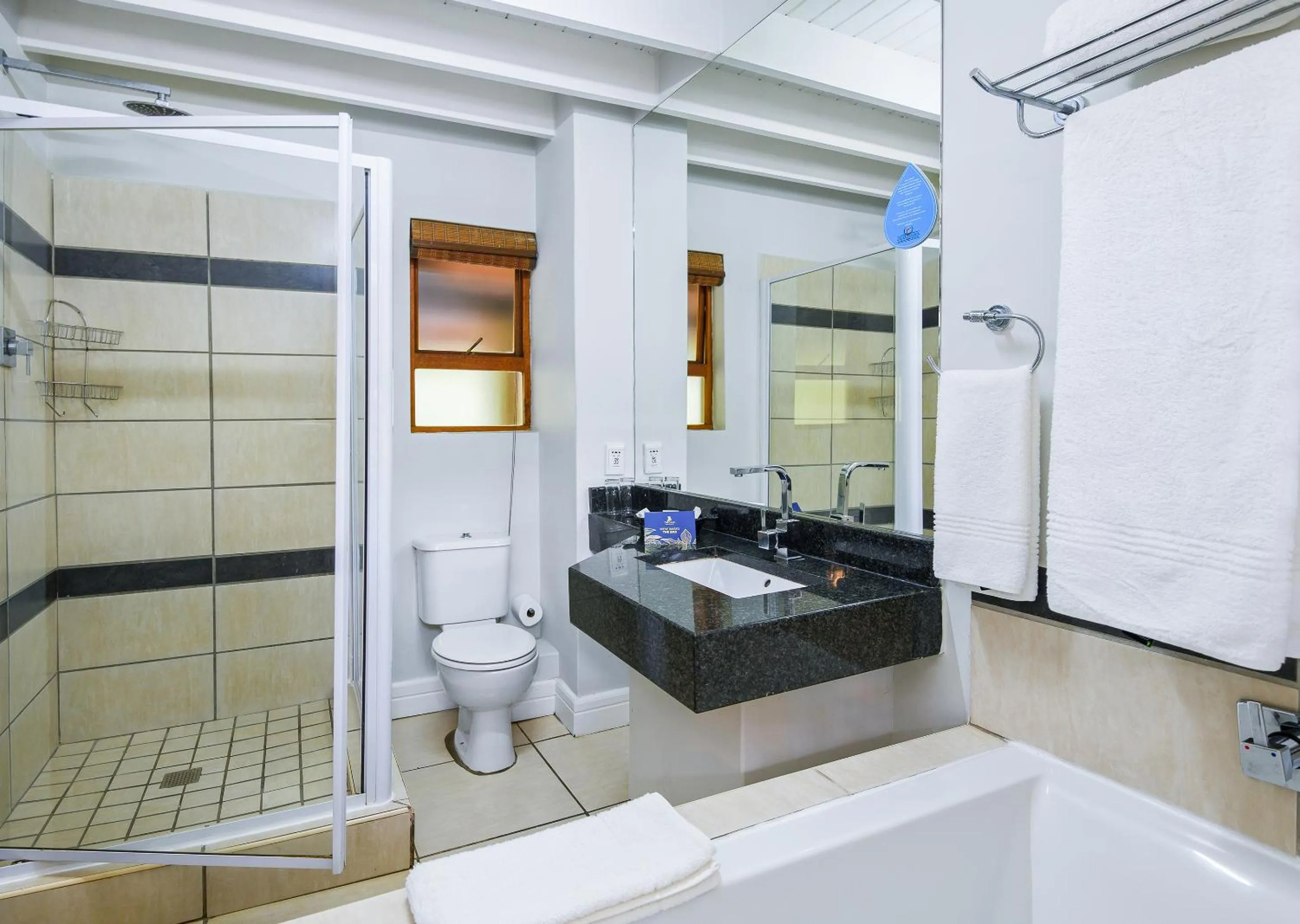 Shower in Jozini Tiger Lodge & Spa by Dream Resorts