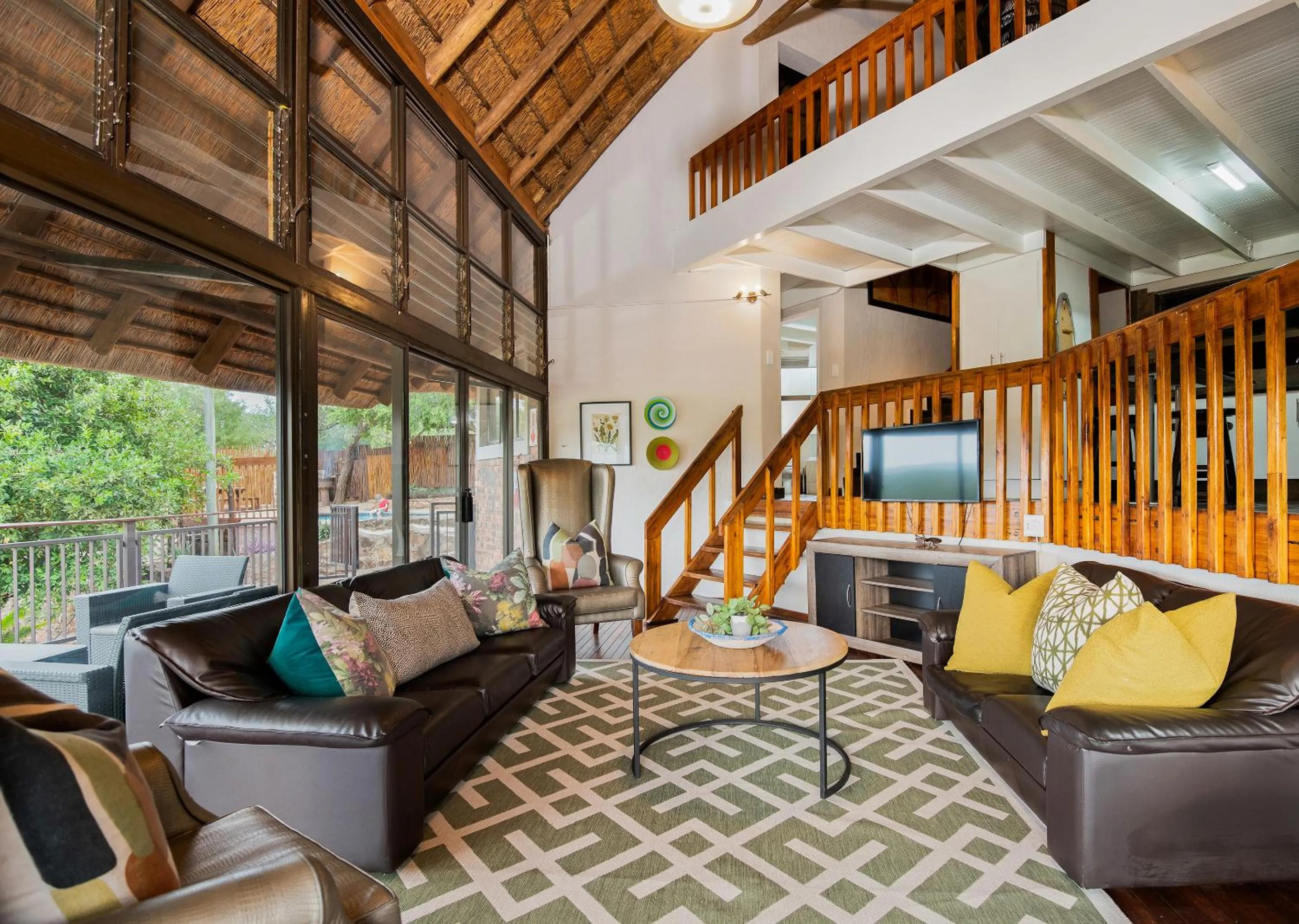 Patio in Jozini Tiger Lodge & Spa by Dream Resorts