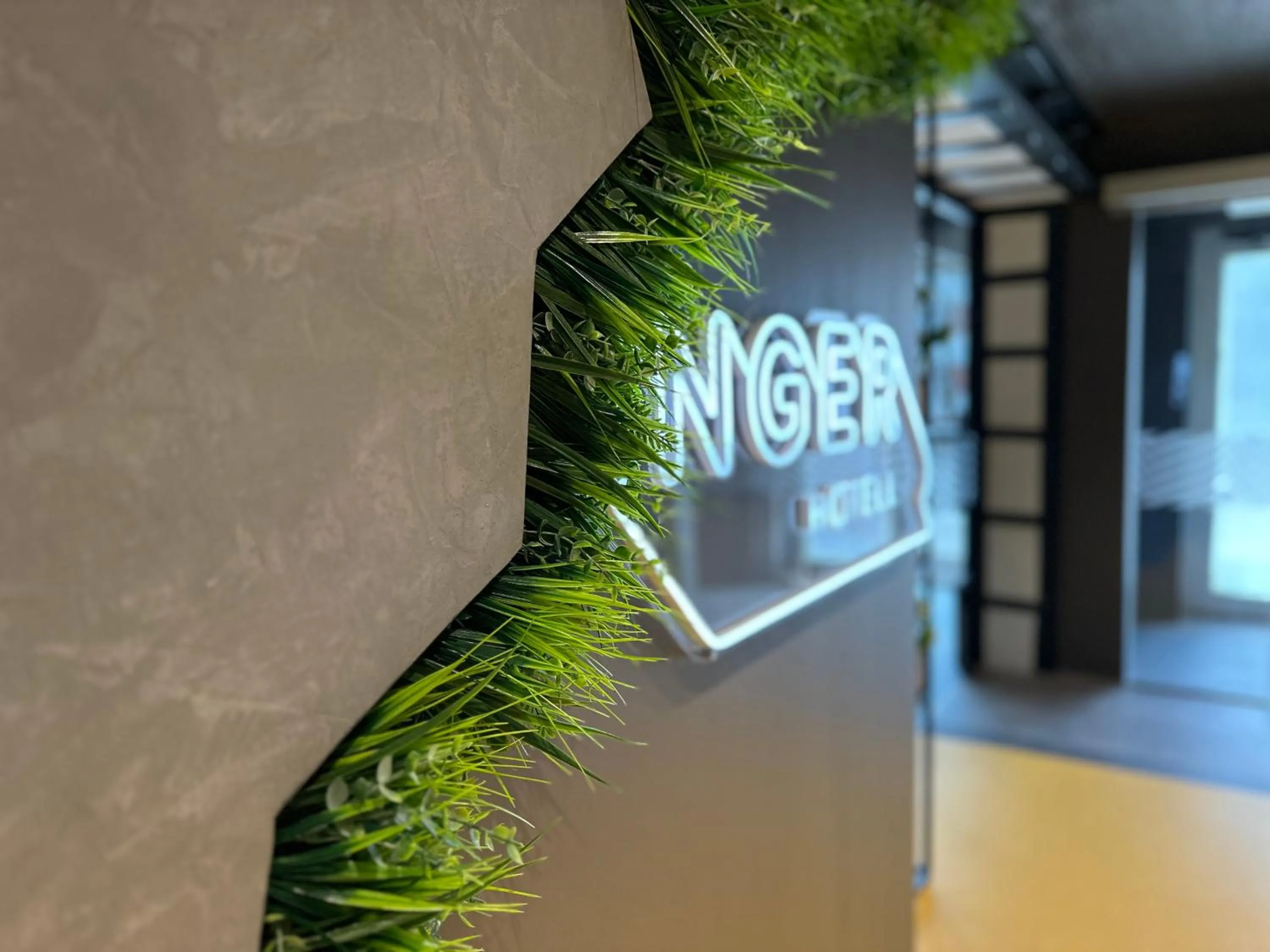 Lobby or reception in Inger Hotell