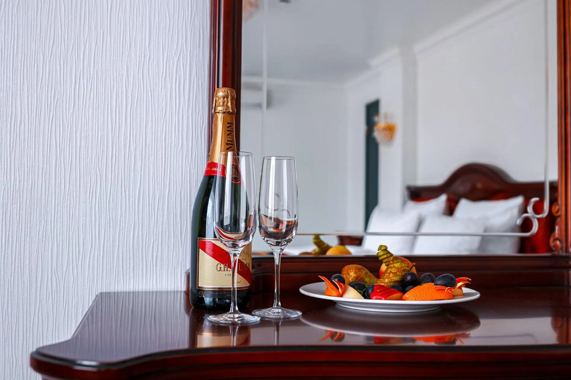 Bedroom in Inger Hotell