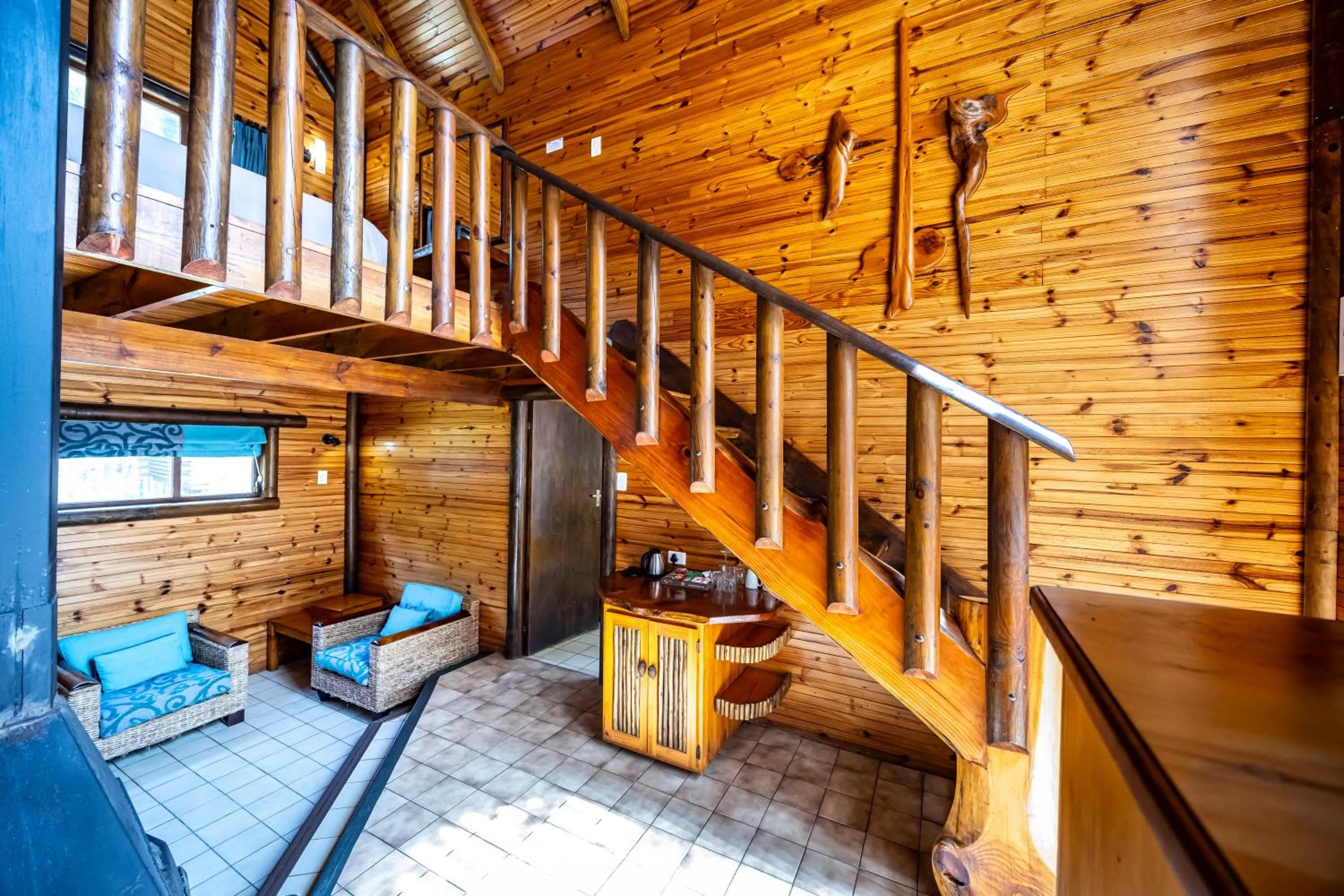 Living room in Tsitsikamma Lodge & Spa