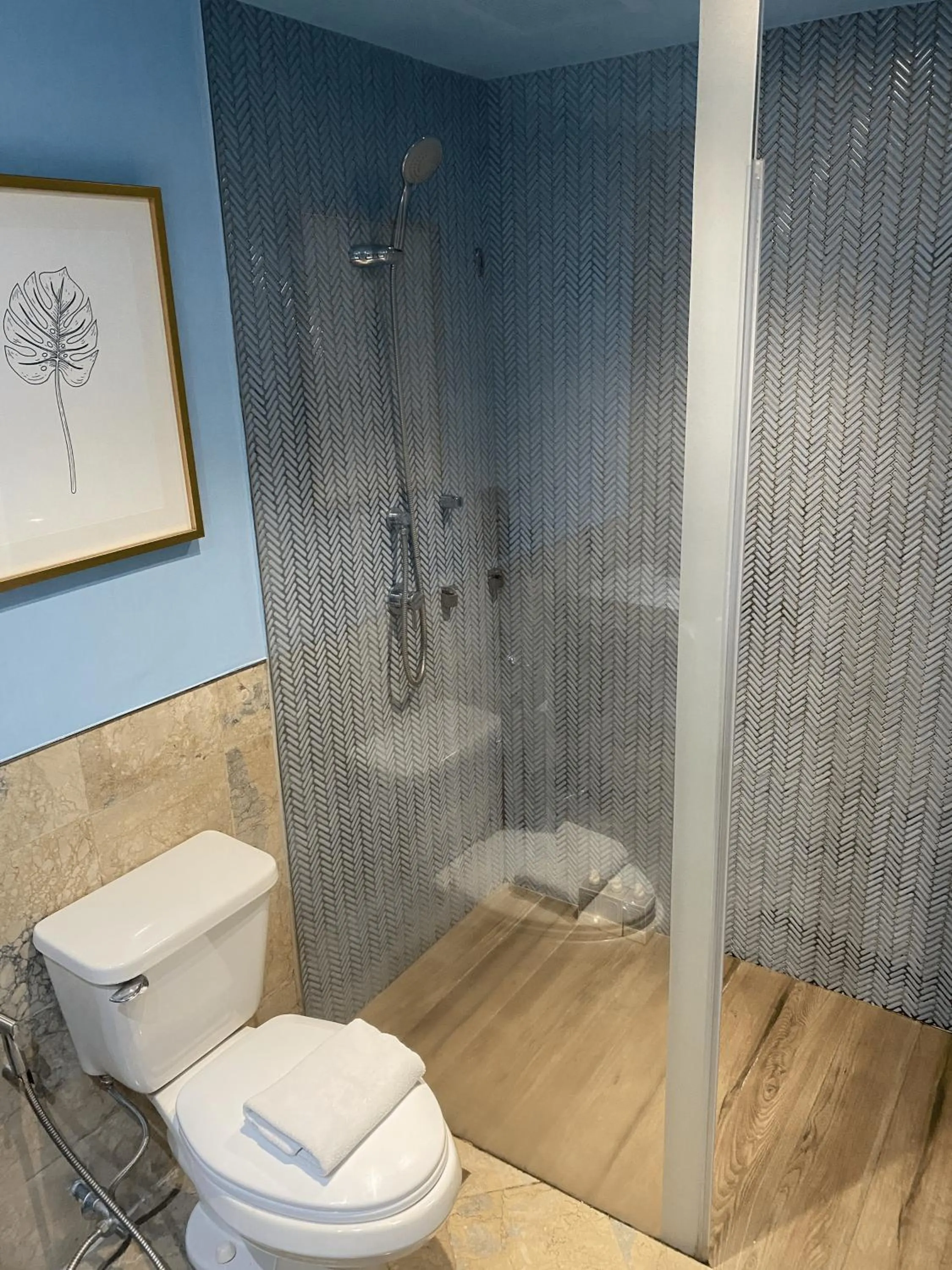 Shower in Makati Palace Hotel