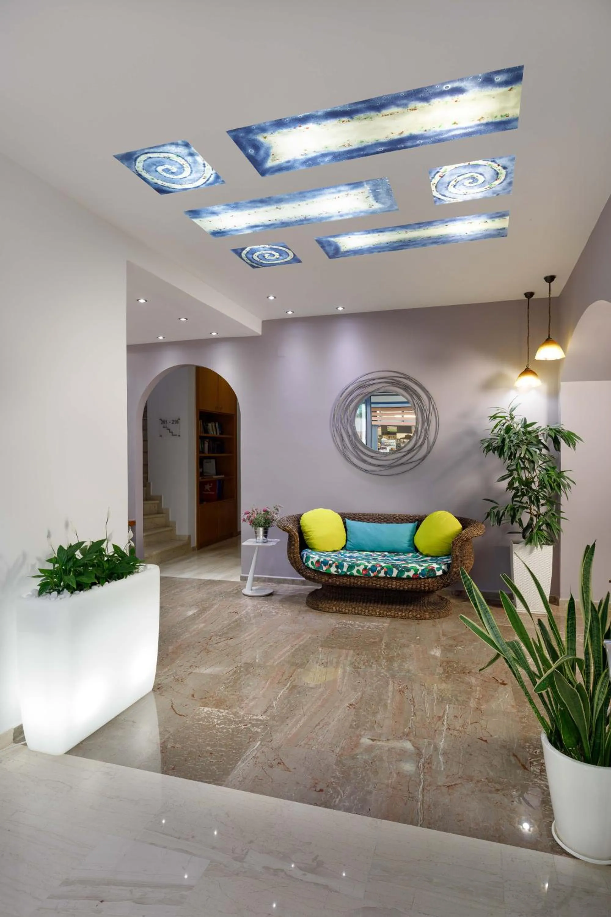 Lobby or reception in Sofia Hotel