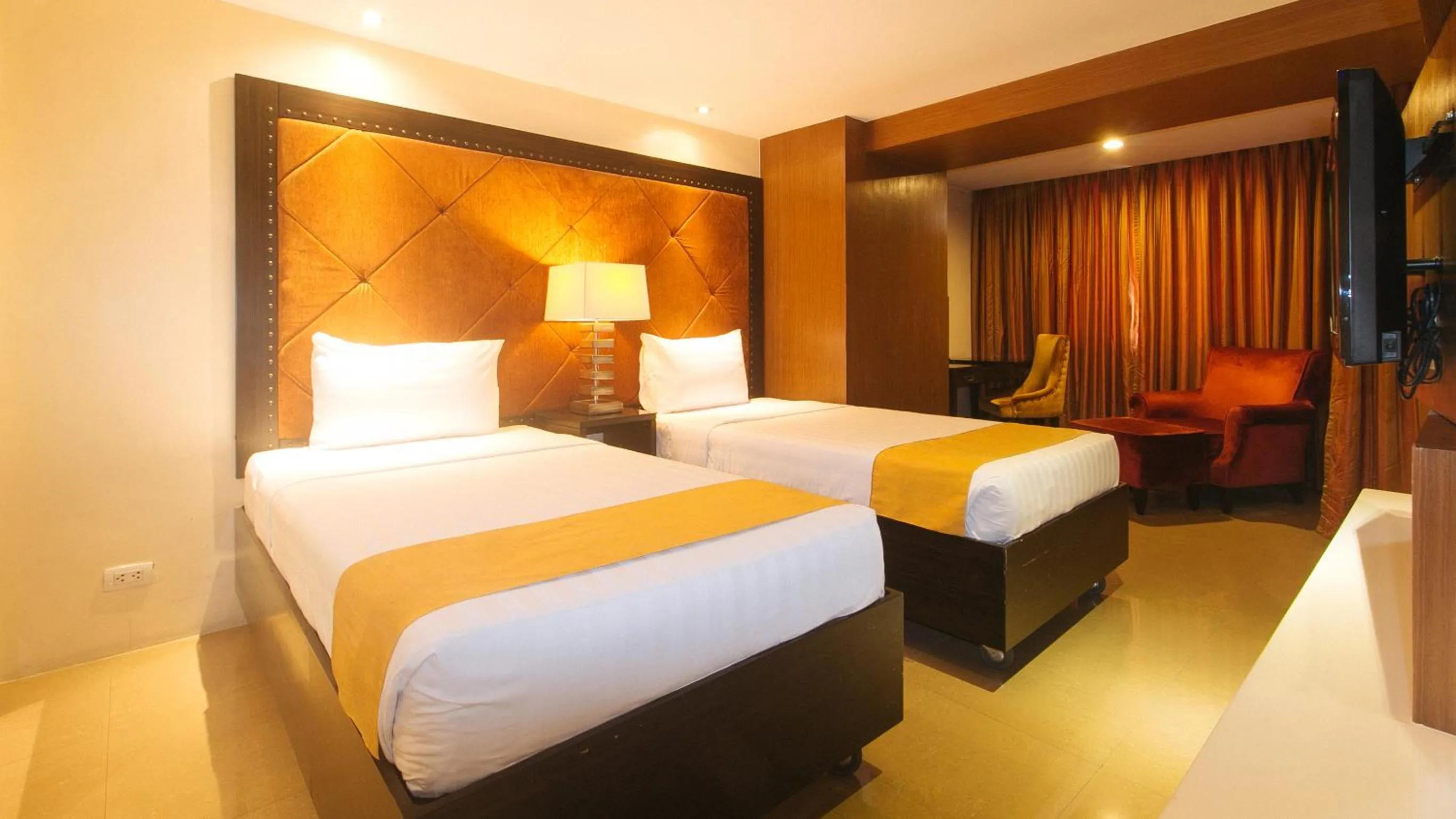 Bed in Torre Venezia Suites