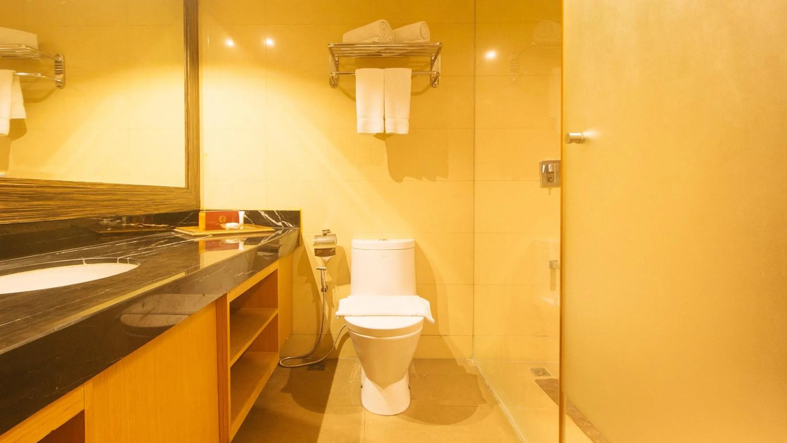 Shower in Torre Venezia Suites