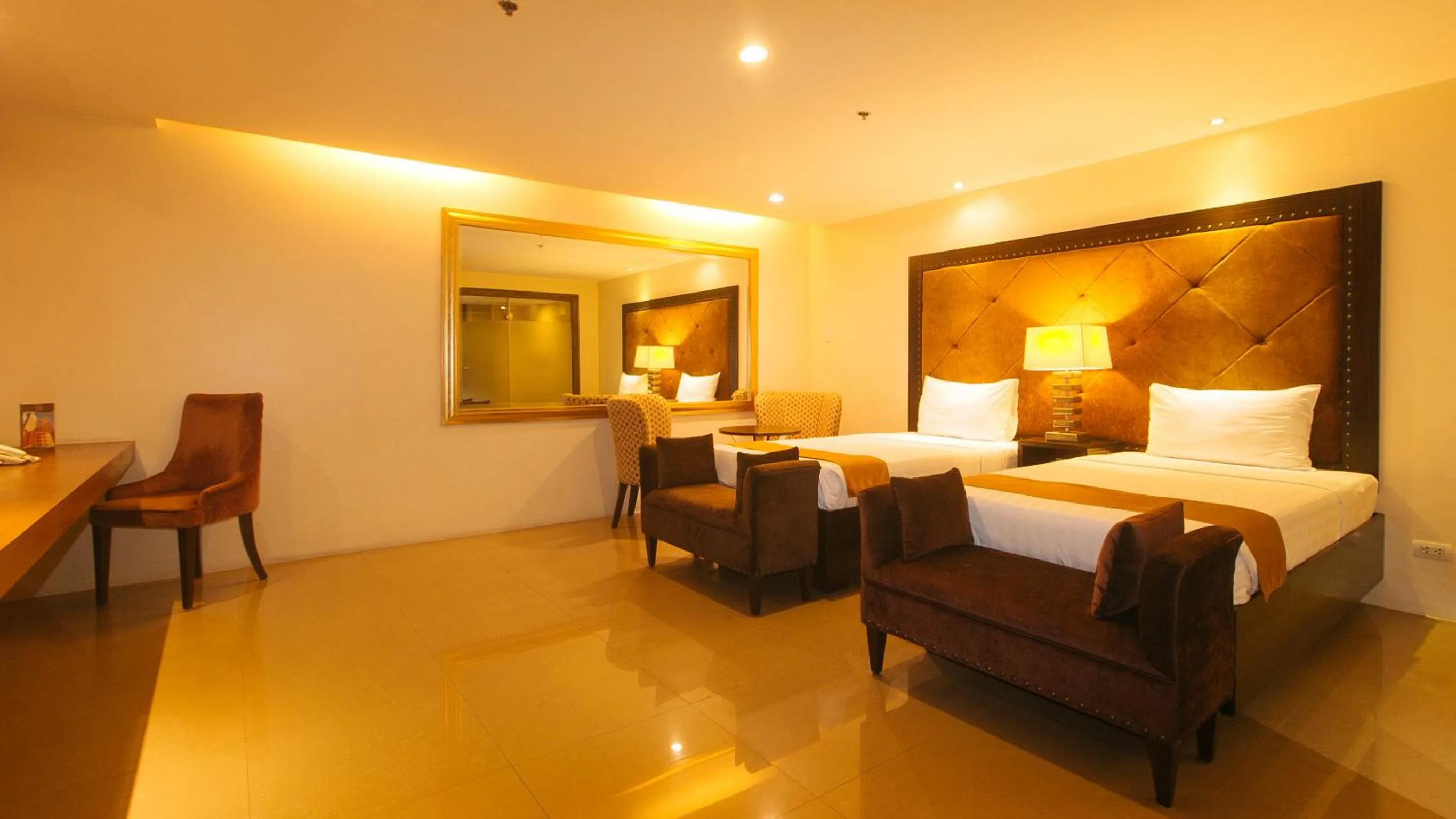 Bed in Torre Venezia Suites