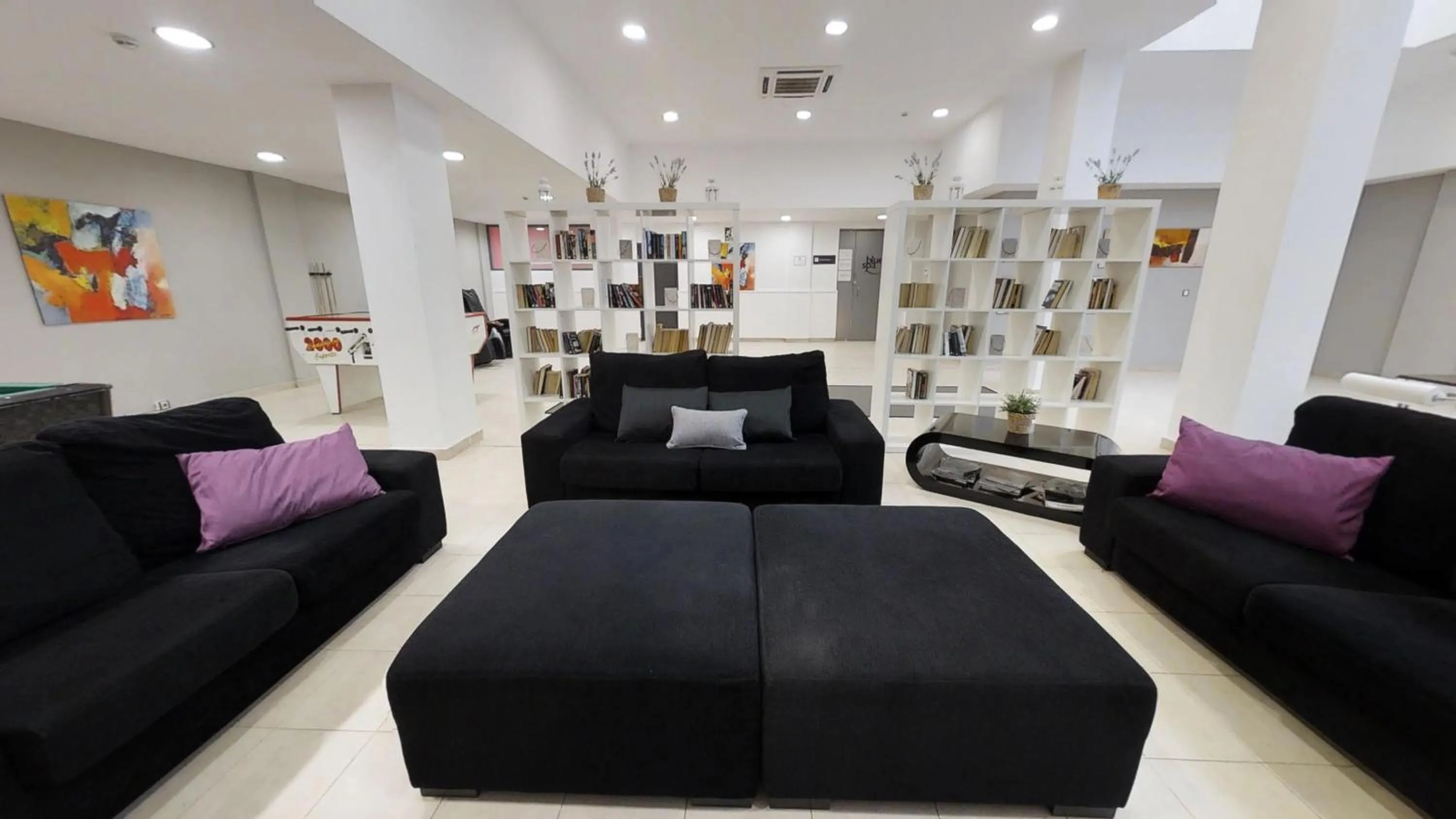 Communal lounge/ TV room in Leo Deluxe Punta Umbría