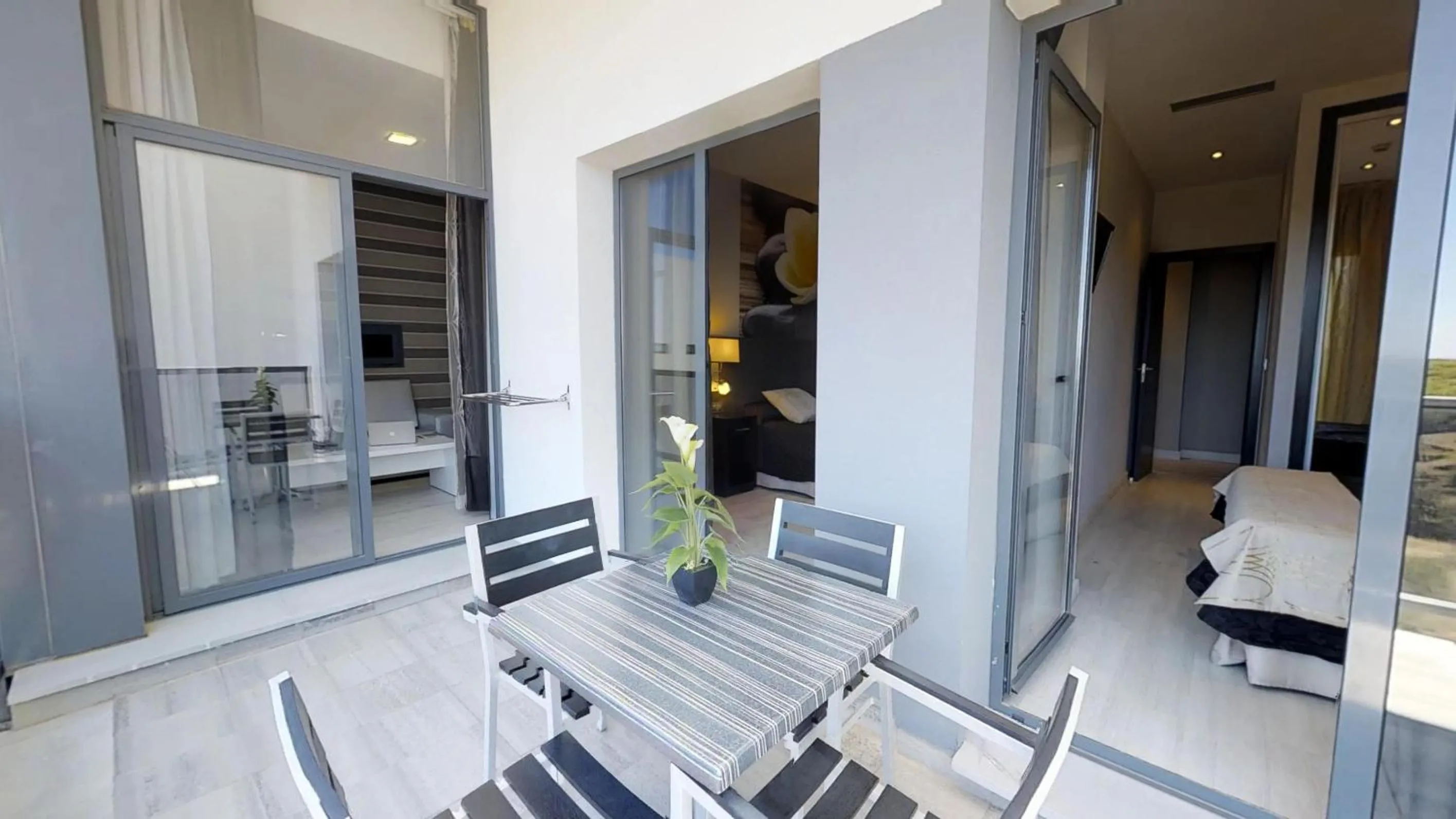 Balcony/Terrace in Leo Deluxe Punta Umbría