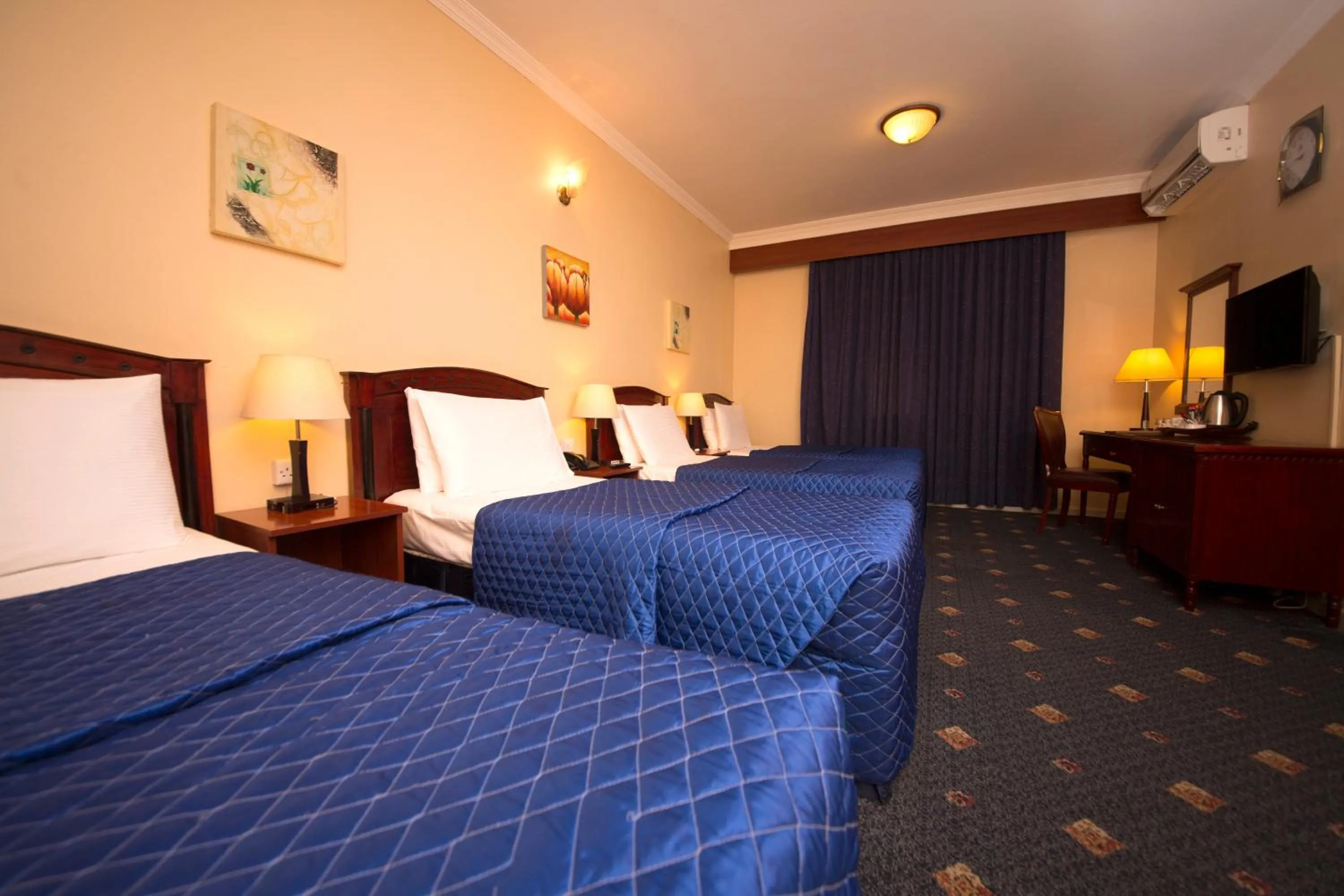 Photo of the whole room, Bed in Mount Royal Hotel