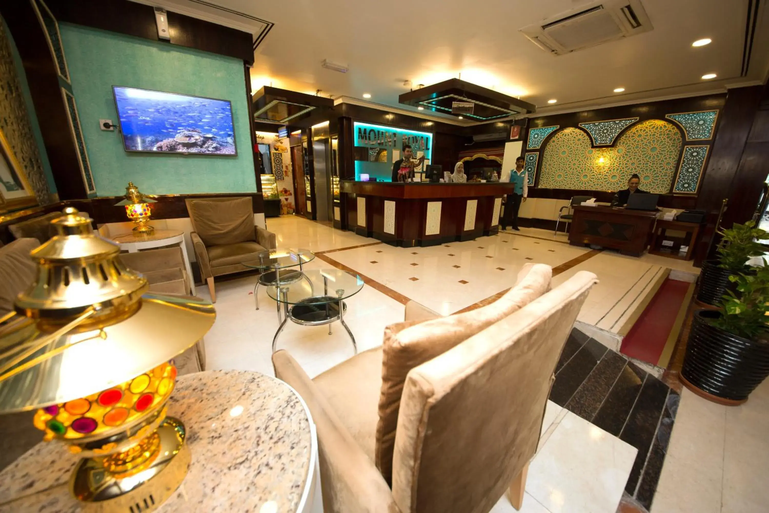 Lobby or reception in Mount Royal Hotel Lobby or reception in Mount Royal Hotel