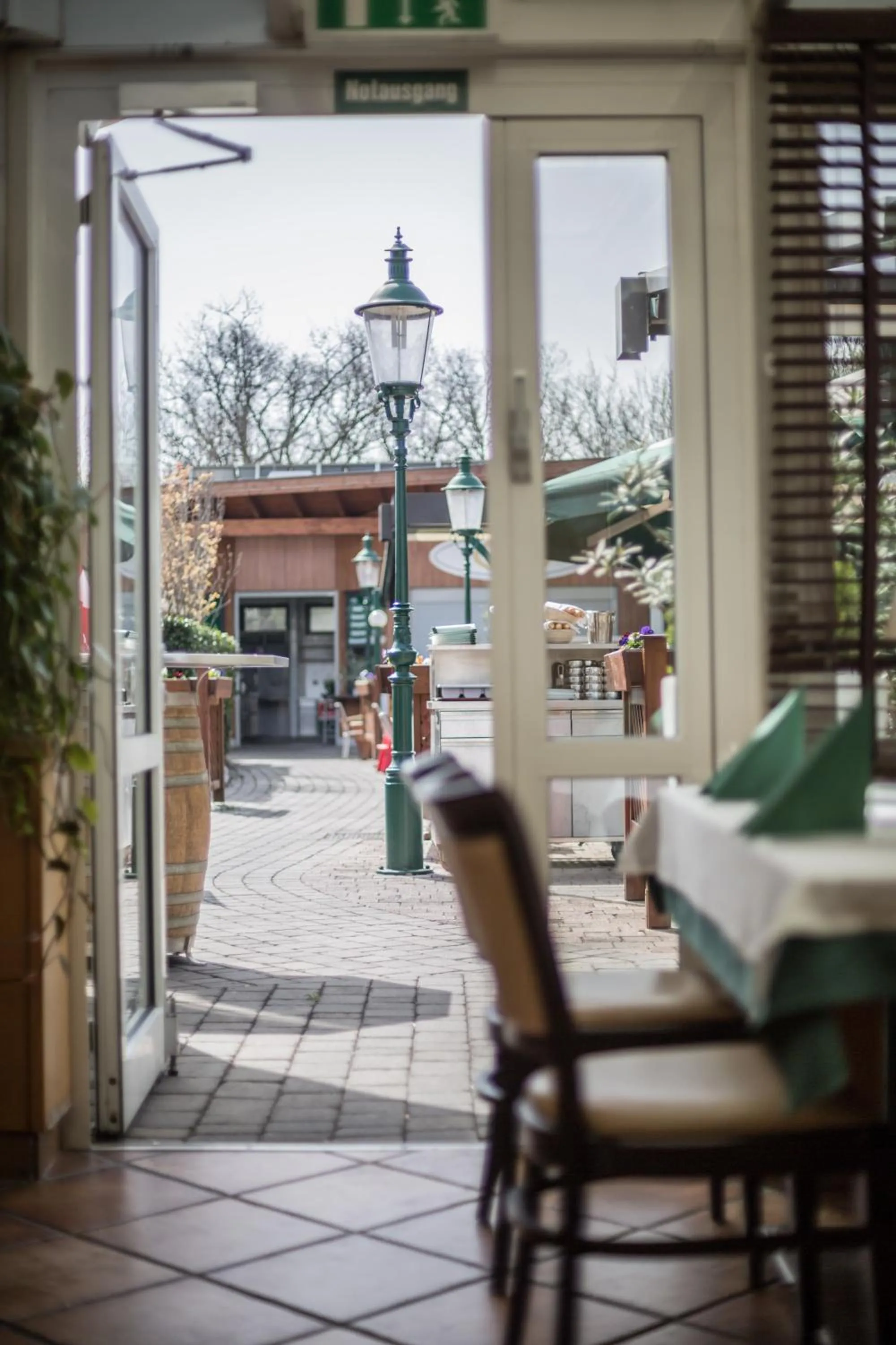 Patio in Hotel Eitljörg