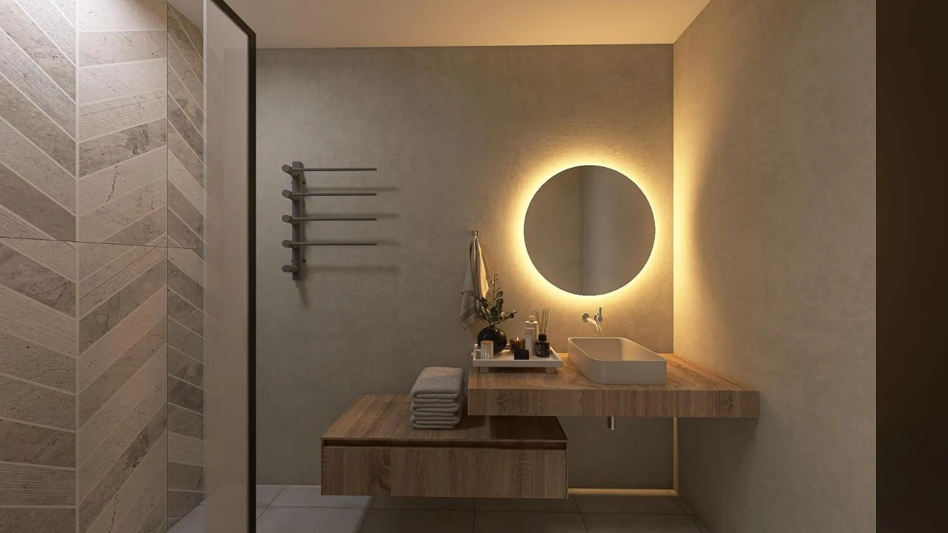 Bathroom in South Coast Hotel