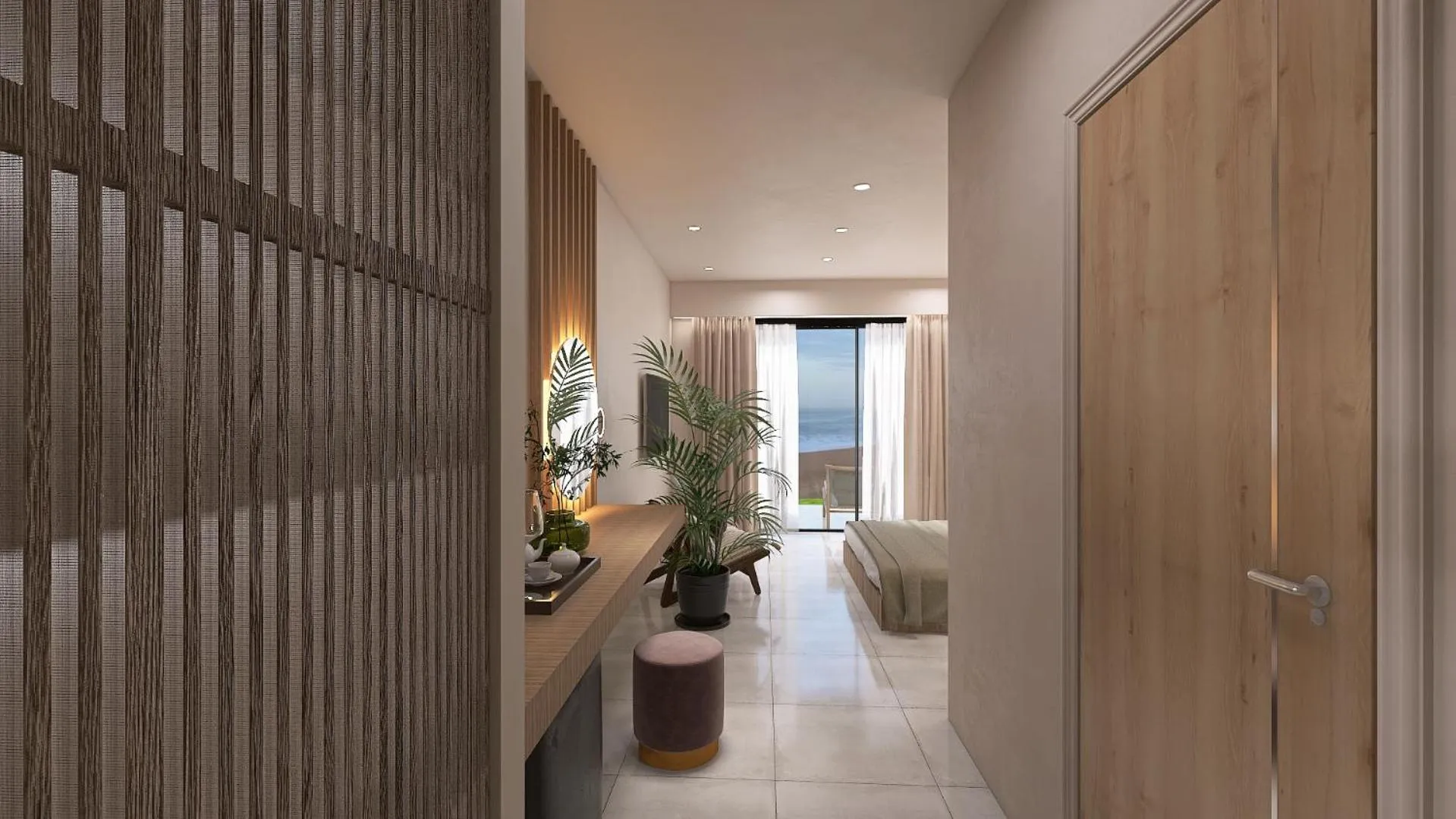 Bedroom in South Coast Hotel