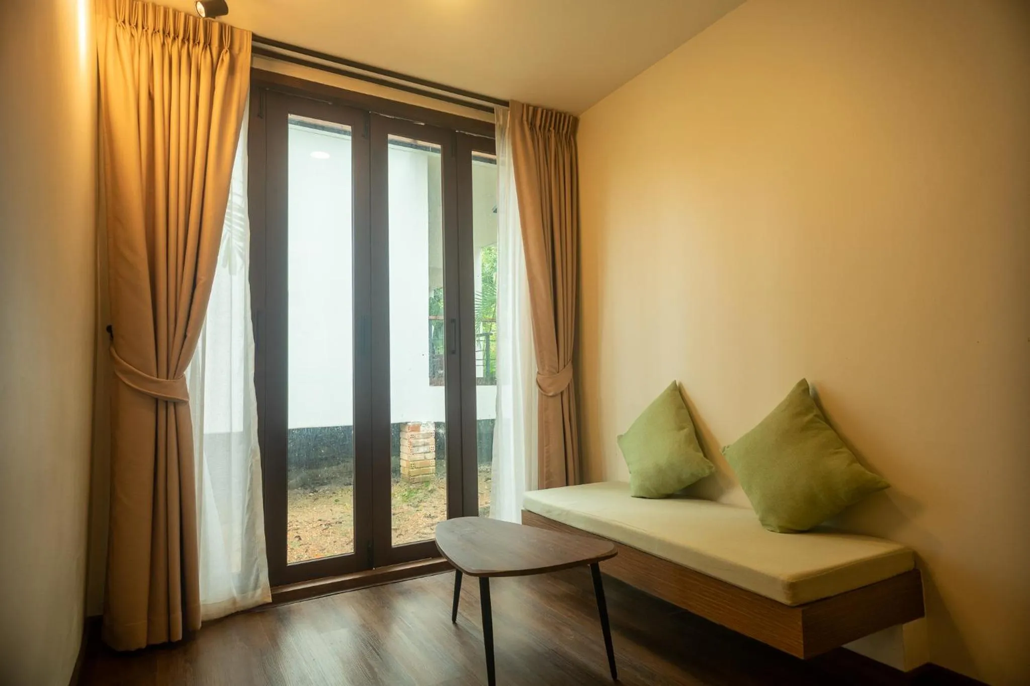 Bed in The Vatika Resort and Spa