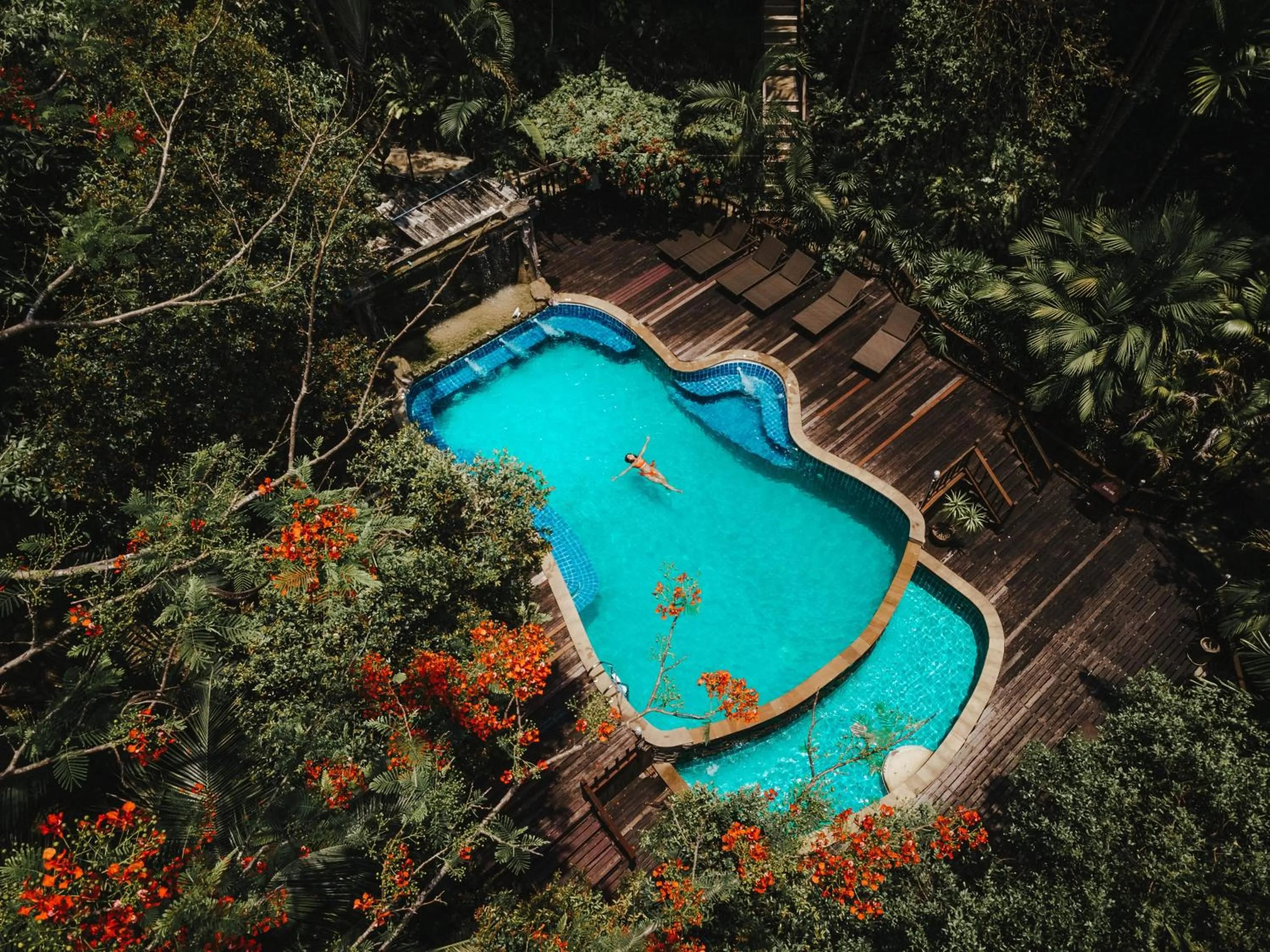 Swimming pool in The Vatika Resort and Spa