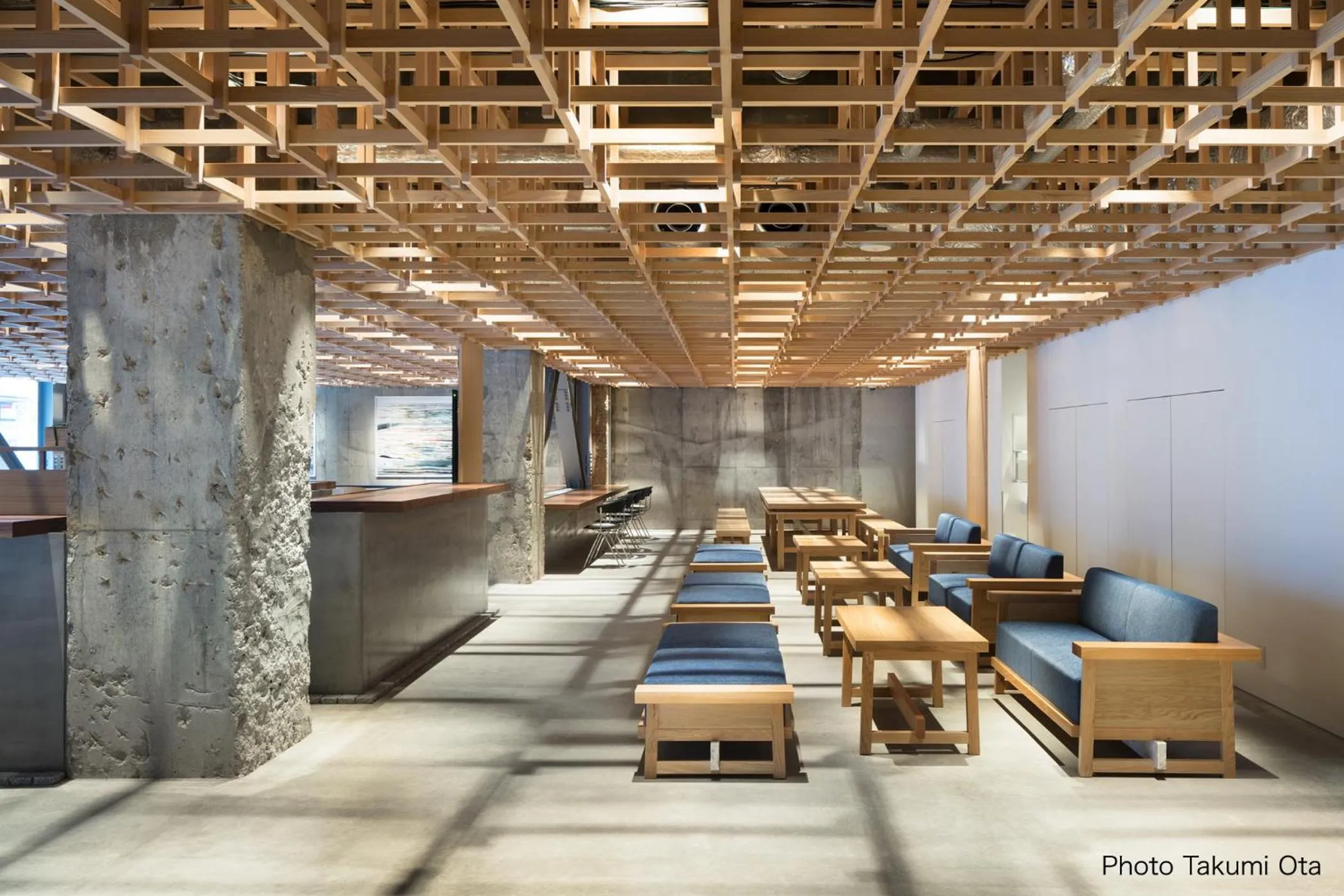 Lobby or reception in KUMU Kanazawa by THE SHARE HOTELS