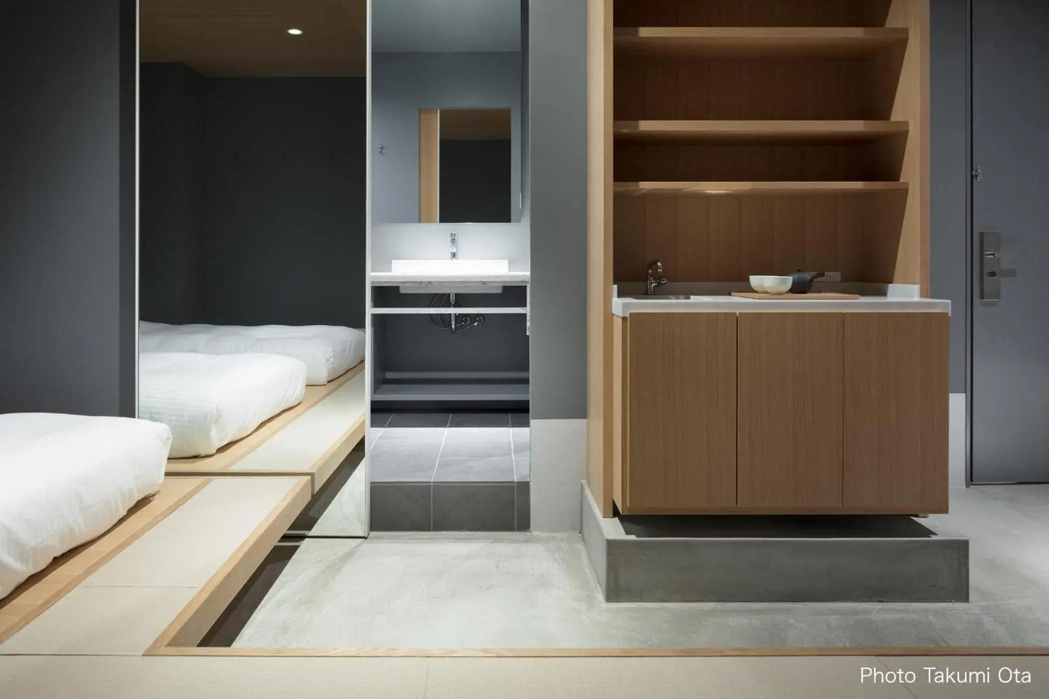 Photo of the whole room, Bed in KUMU Kanazawa by THE SHARE HOTELS Photo of the whole room, Bed in KUMU Kanazawa by THE SHARE HOTELS