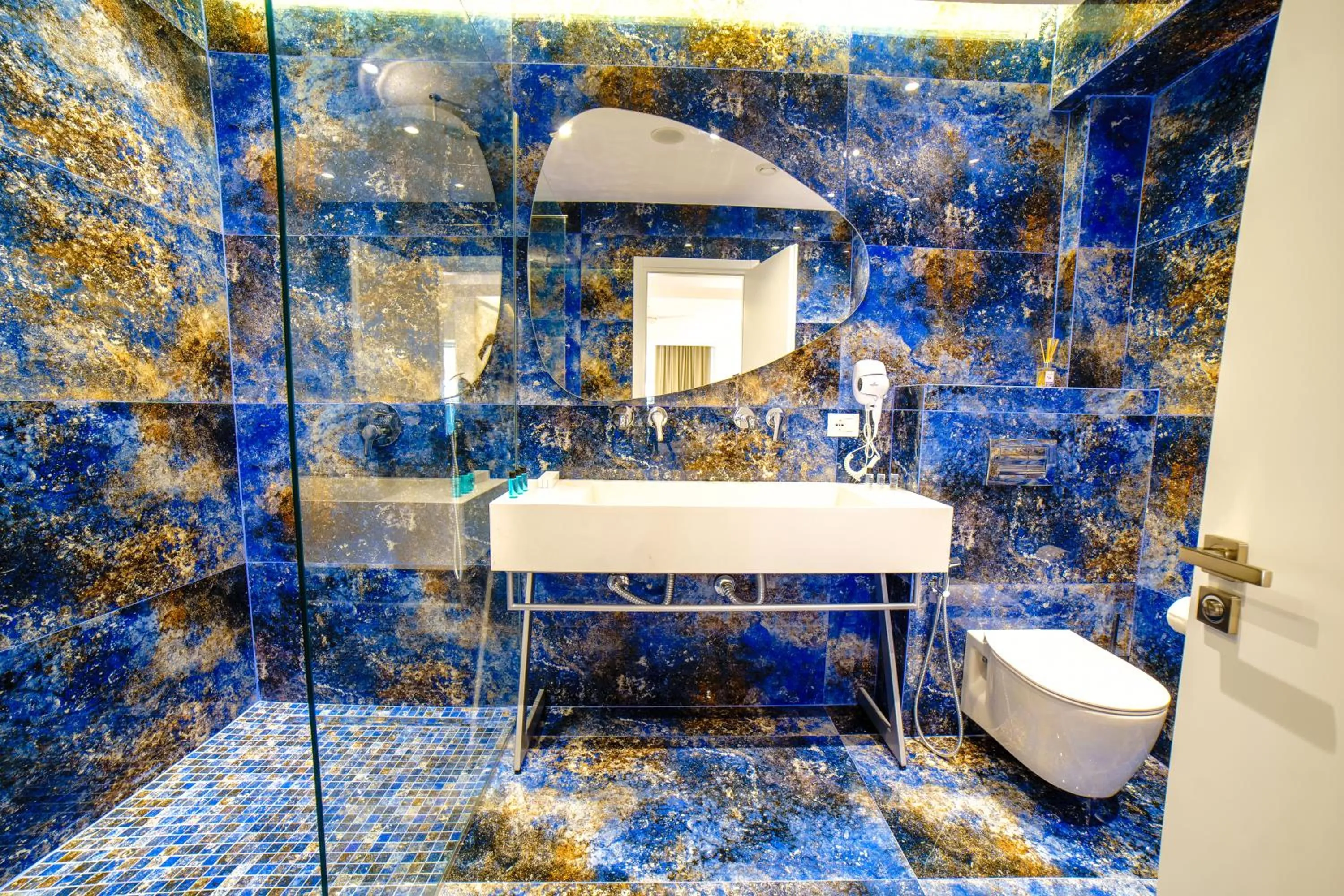 Shower in Adam & Eve Suites