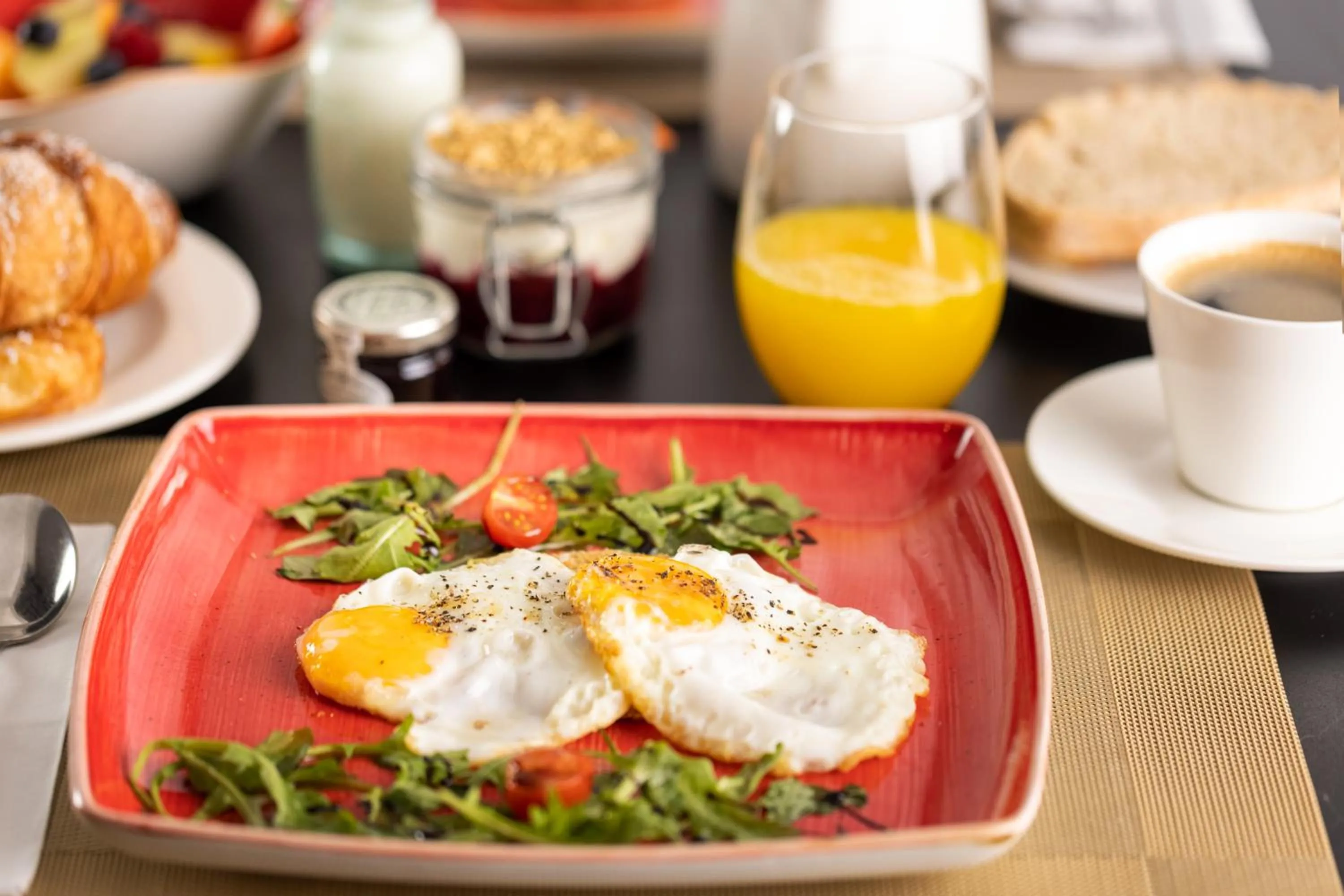 Breakfast in The Queens Gate Hotel