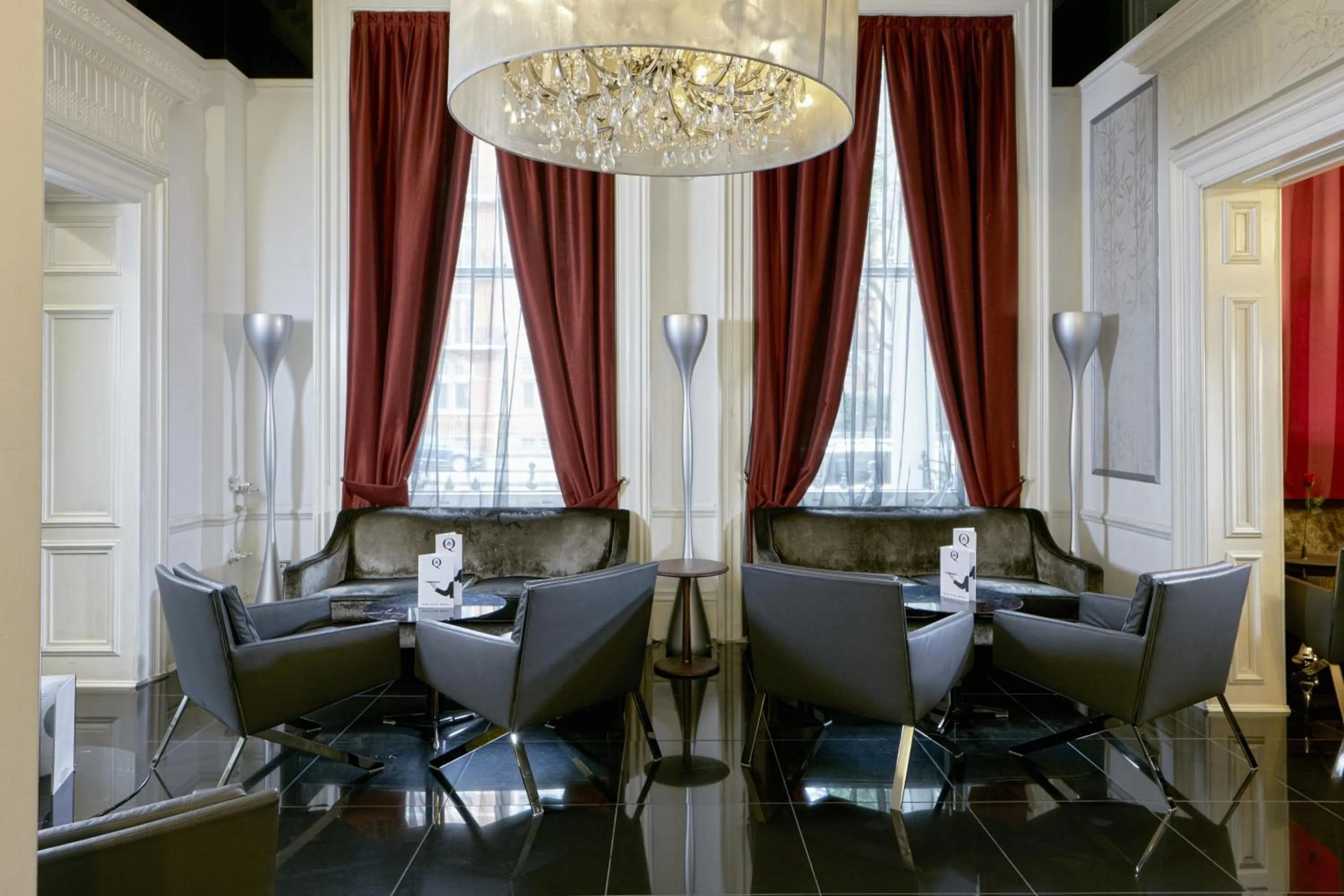 Lobby or reception in The Queens Gate Hotel
