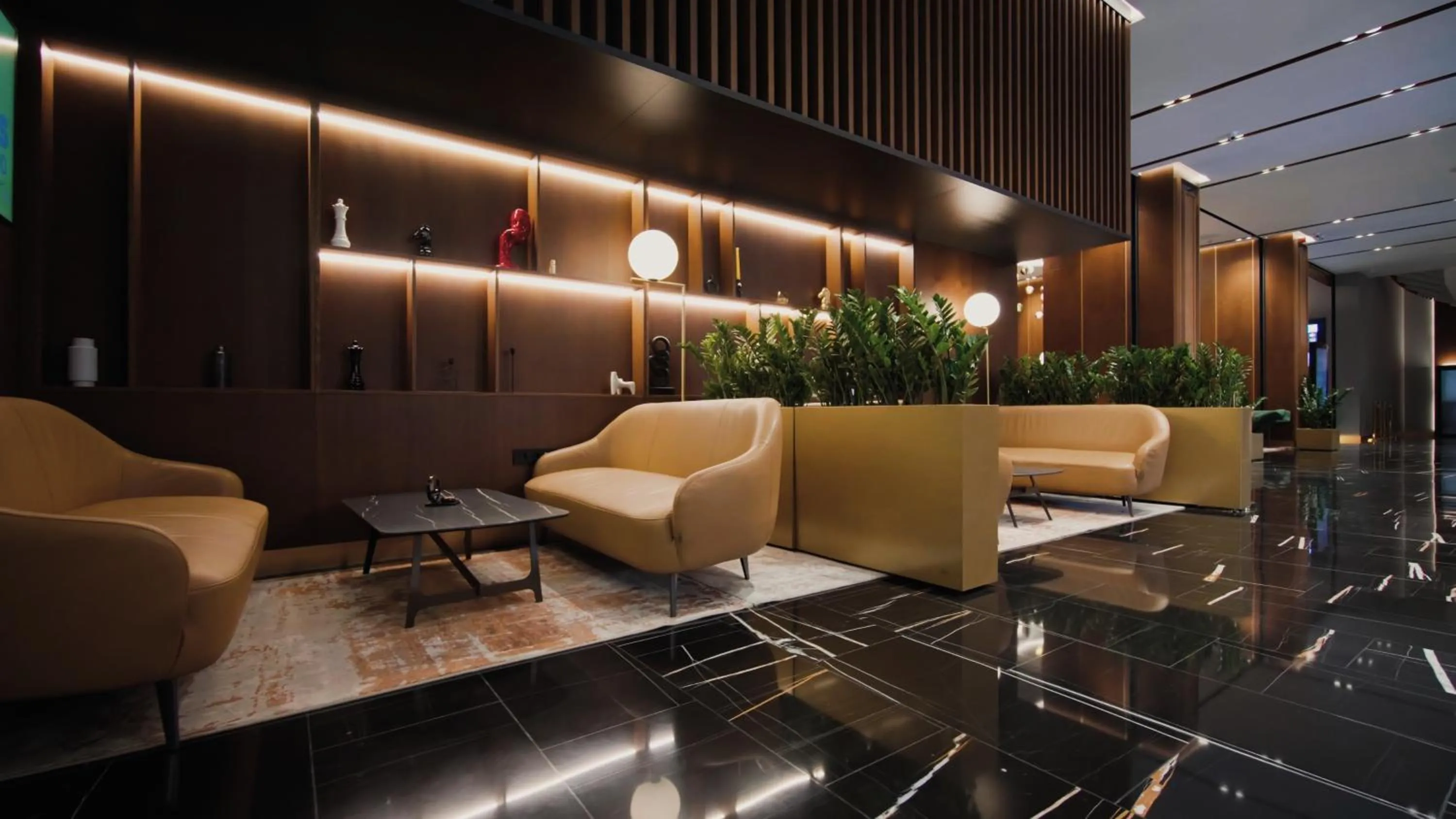 Lobby or reception in Hotel Cherno More